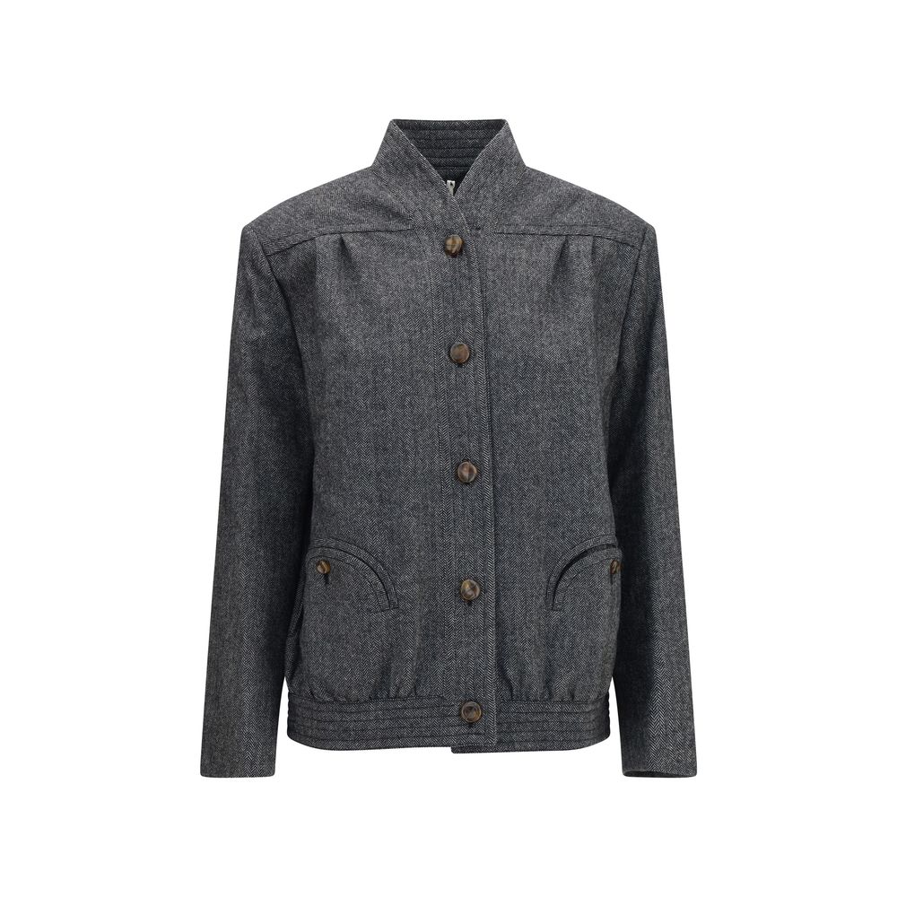 Gray Wool Oves Aries Shell Jacket