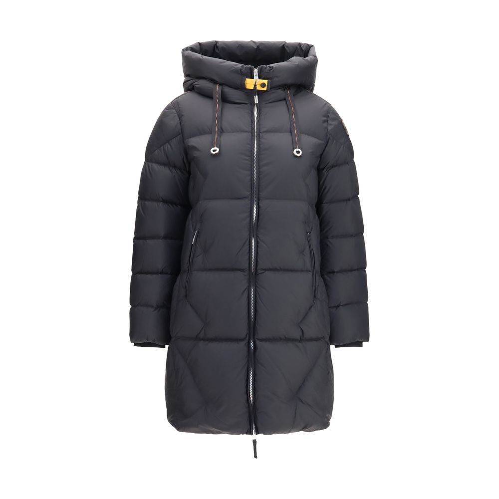Black Goose Down Full-Length Jacket