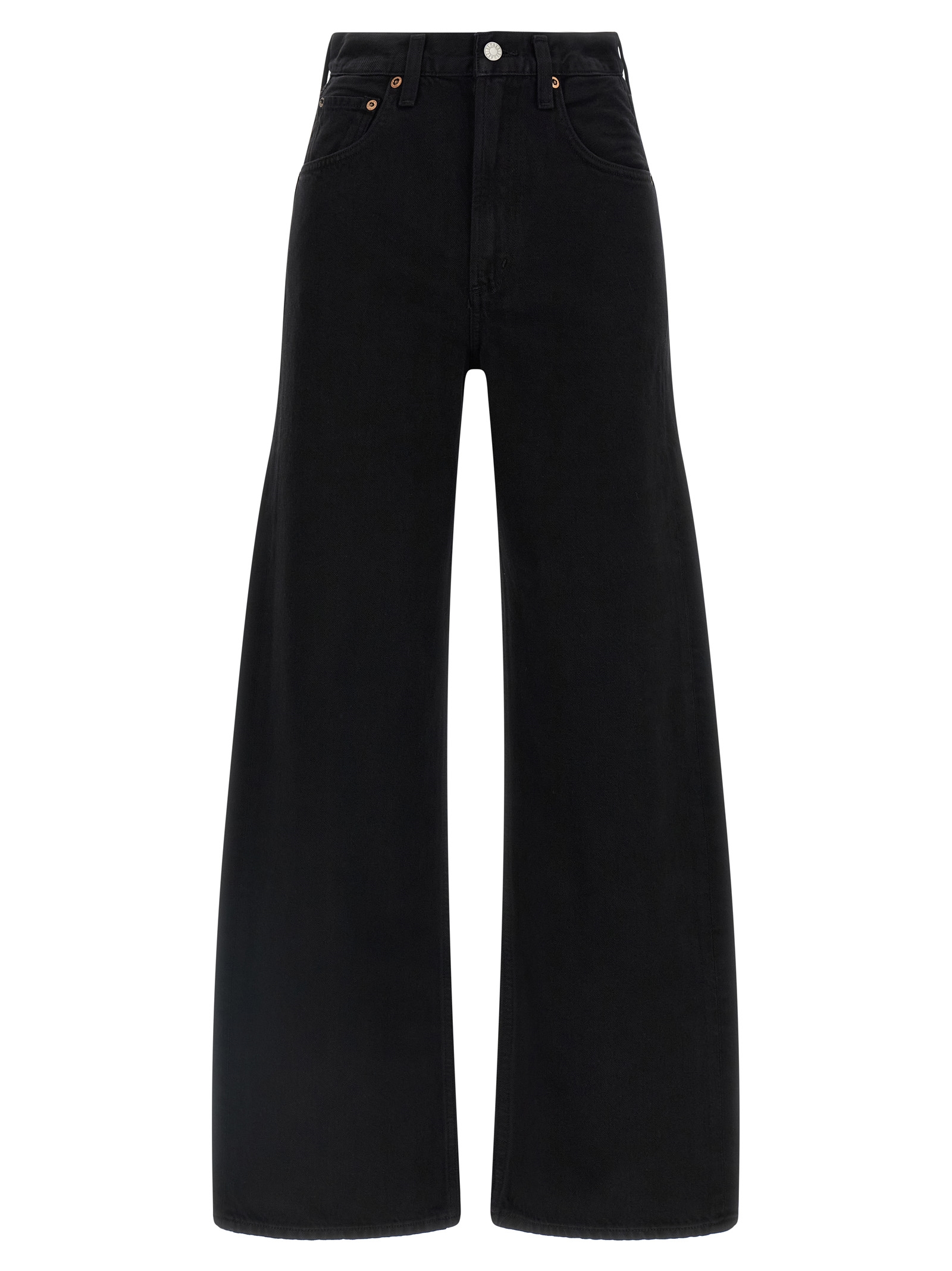 Black Cotton Jeans Denim