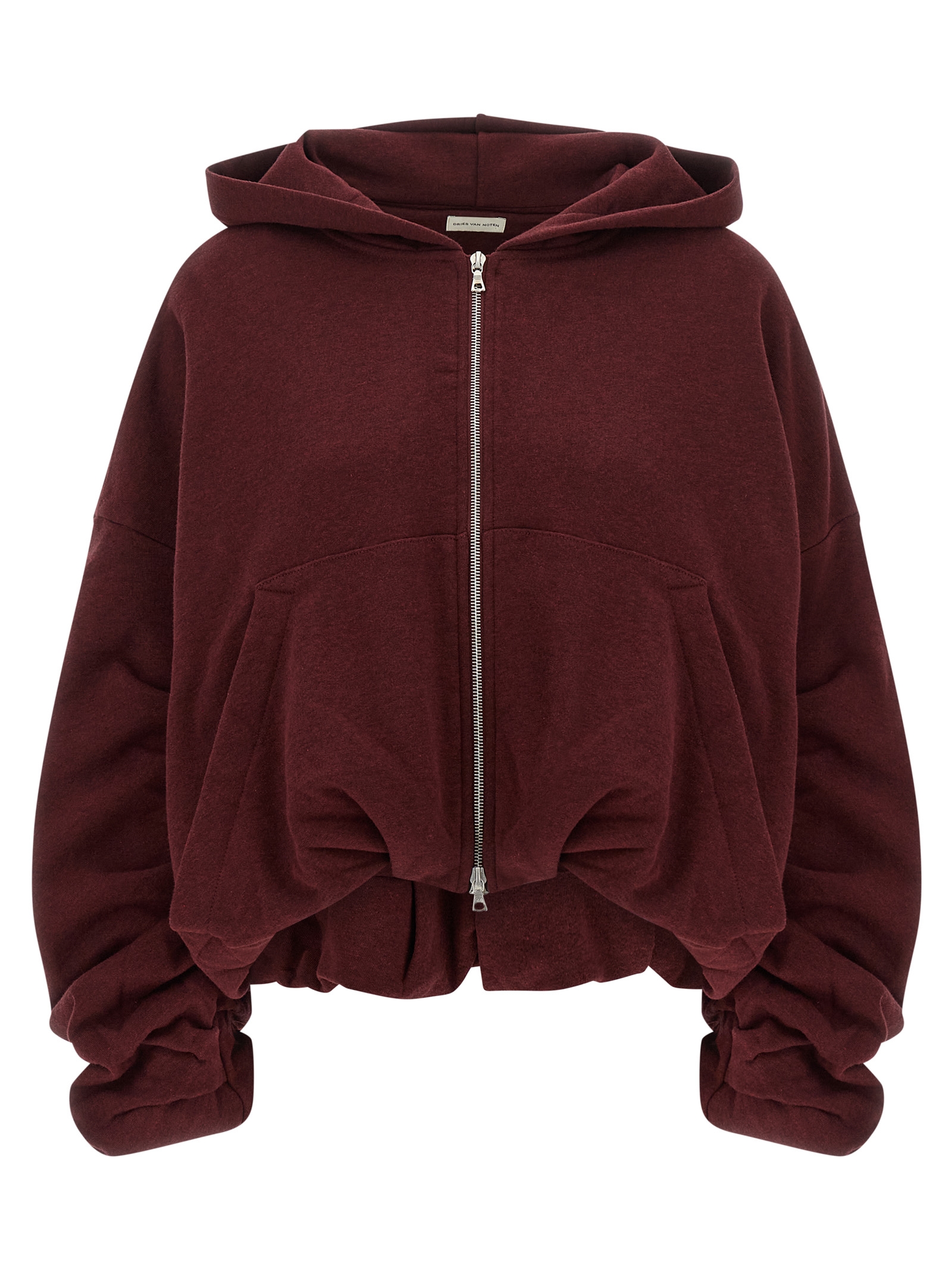 Bordeaux Cotton Hoodie