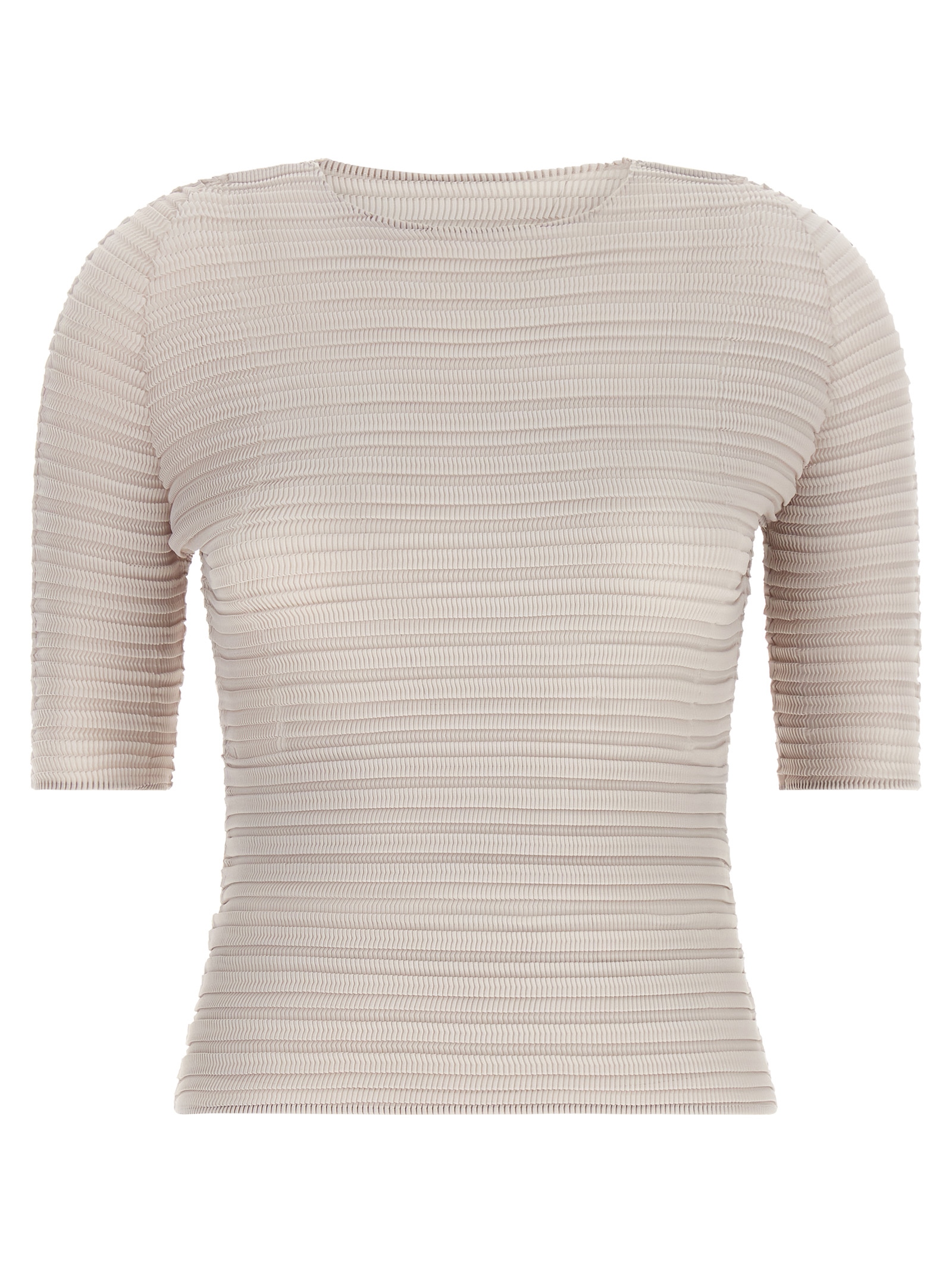 Beige Polyester Blouse
