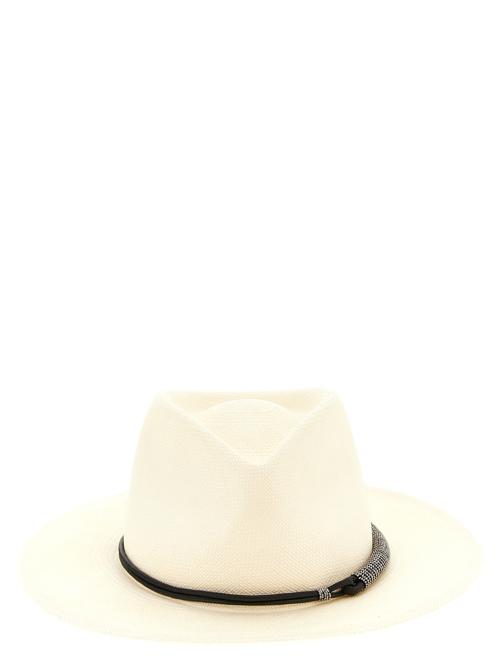Beige Polyamide Fedora