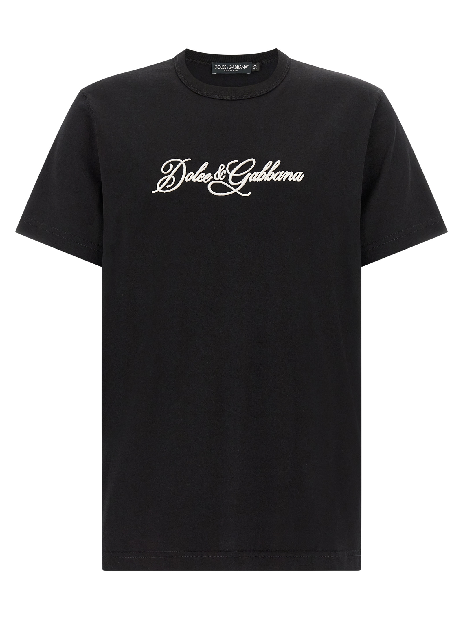 Black Cotton T-Shirt