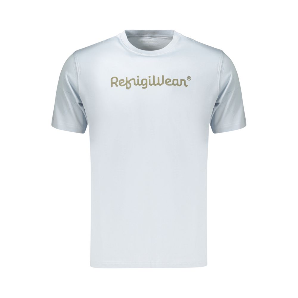 Azure Cotton Mens Tshirt