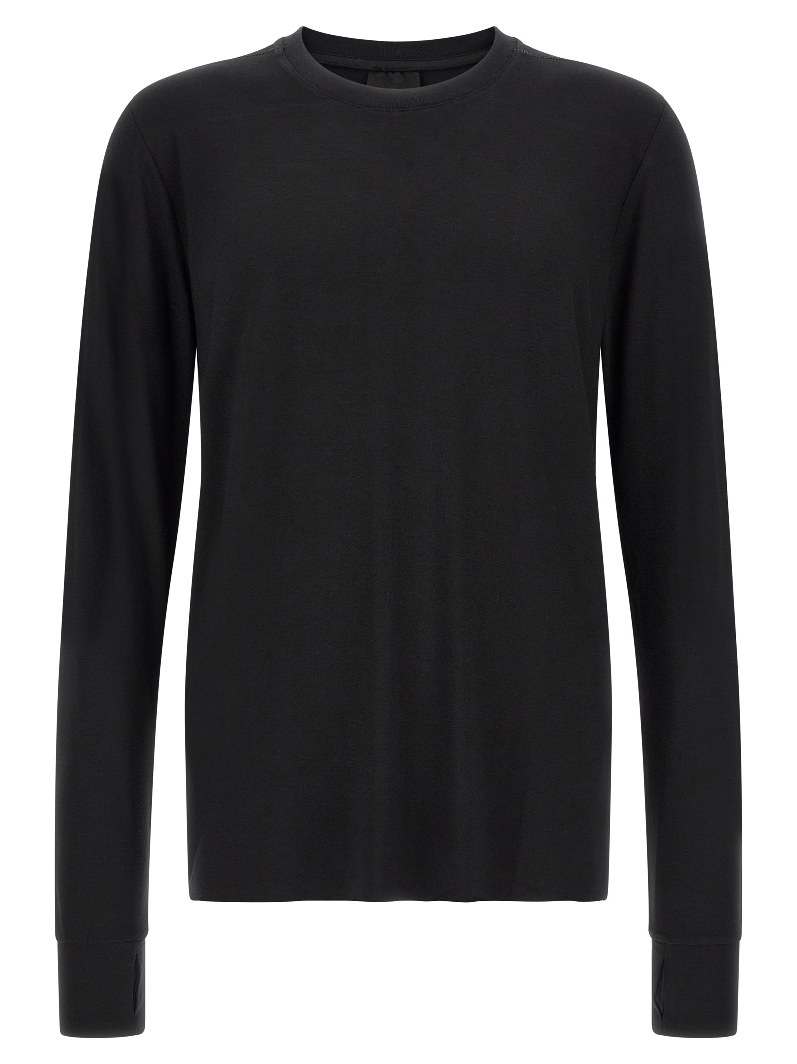 Black Viscose T-Shirt