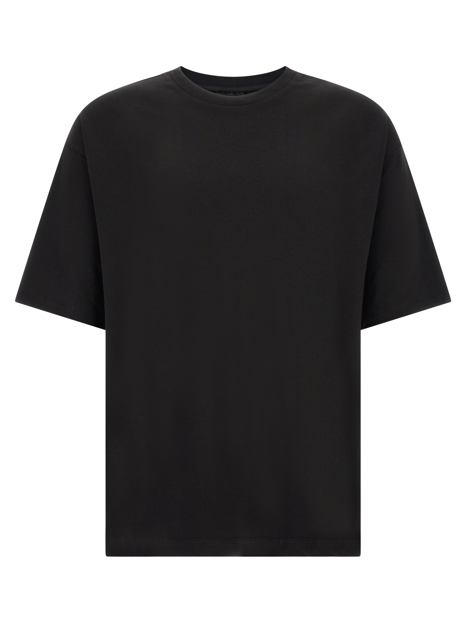 Black Cotton T-Shirt