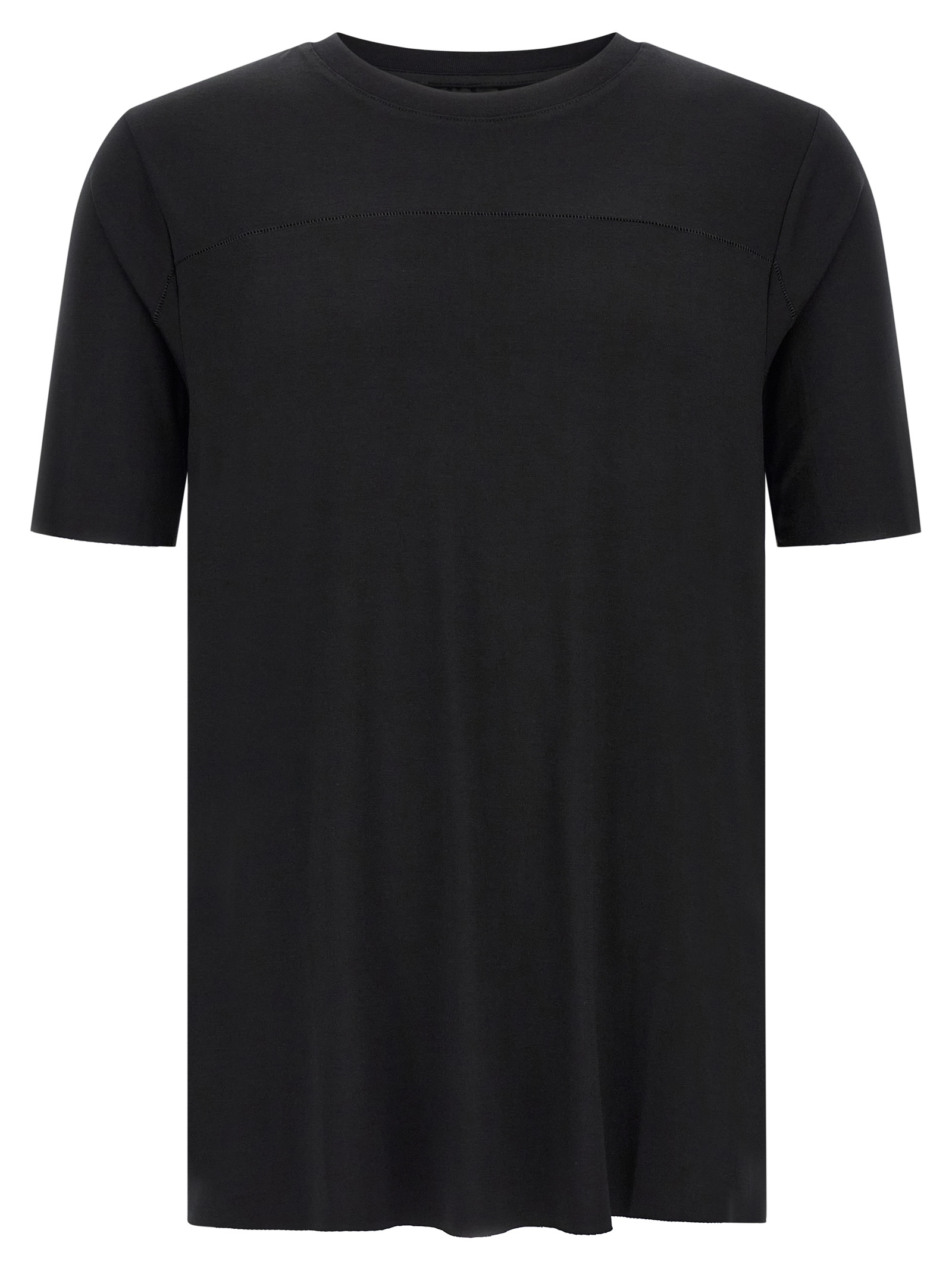 Black Viscose T-Shirt