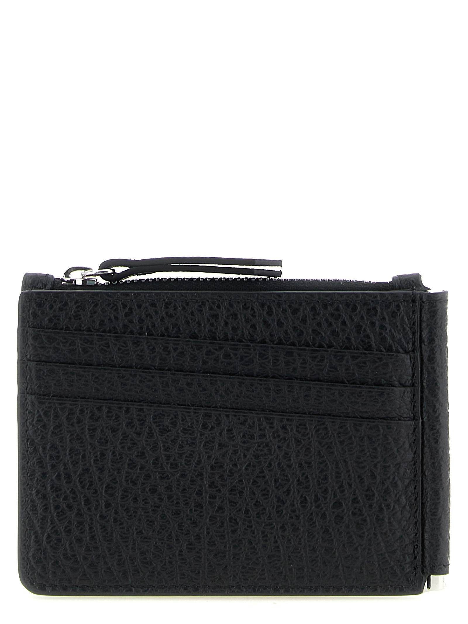 Black Calfskin Leather Wallet