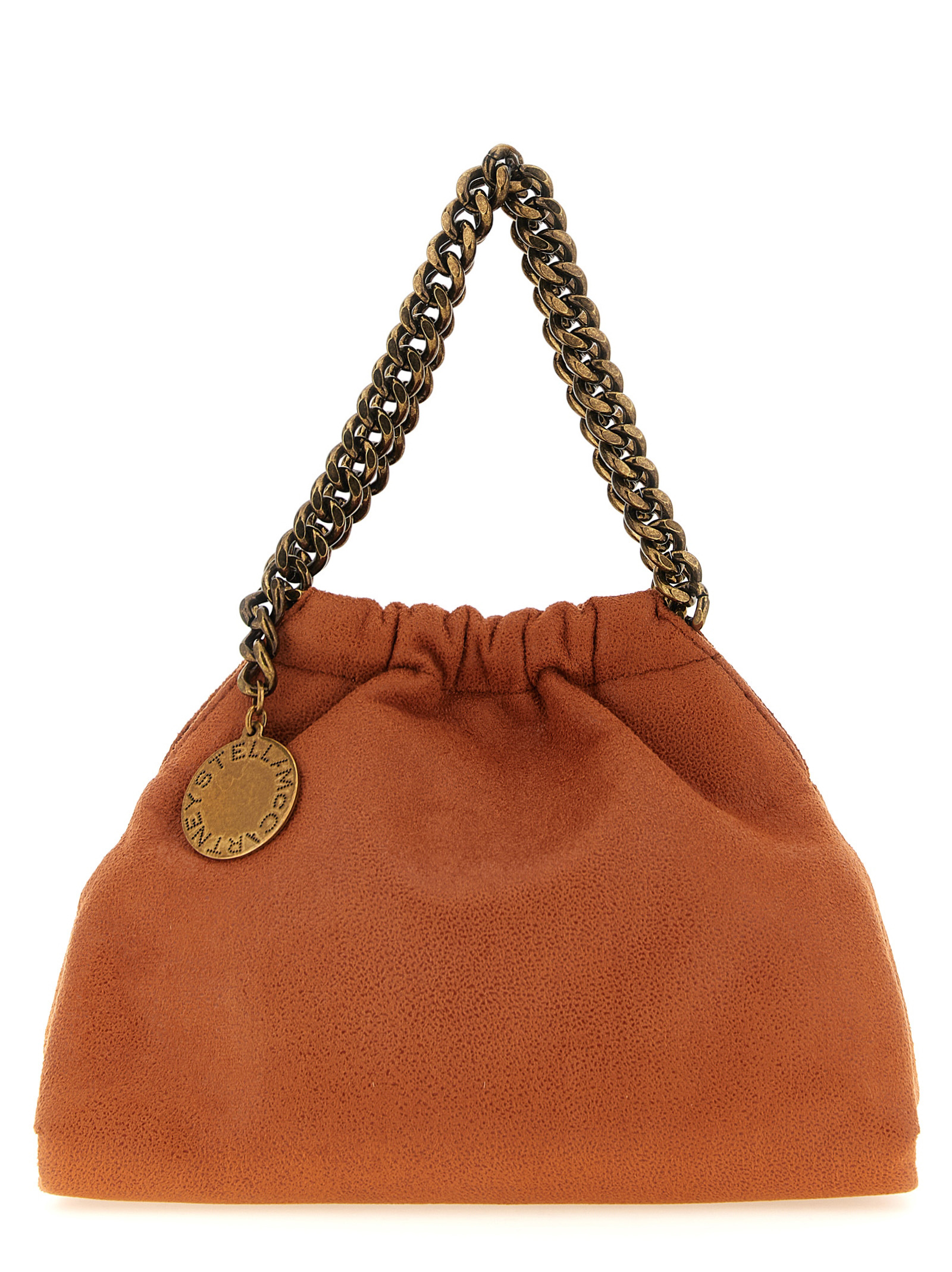 Orange Polyester Shoulder Bag