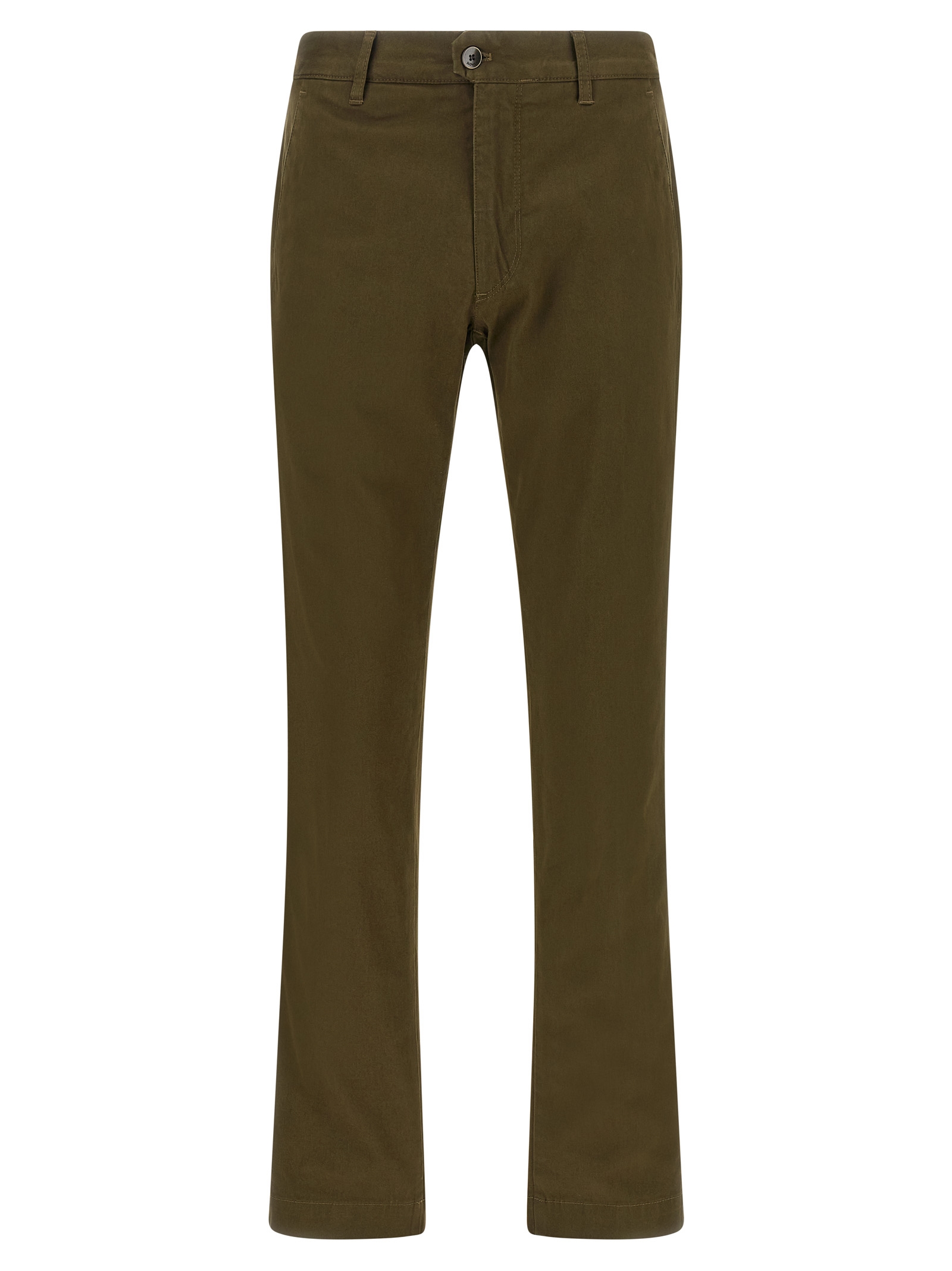 Bicolor Cotton Casual Pants
