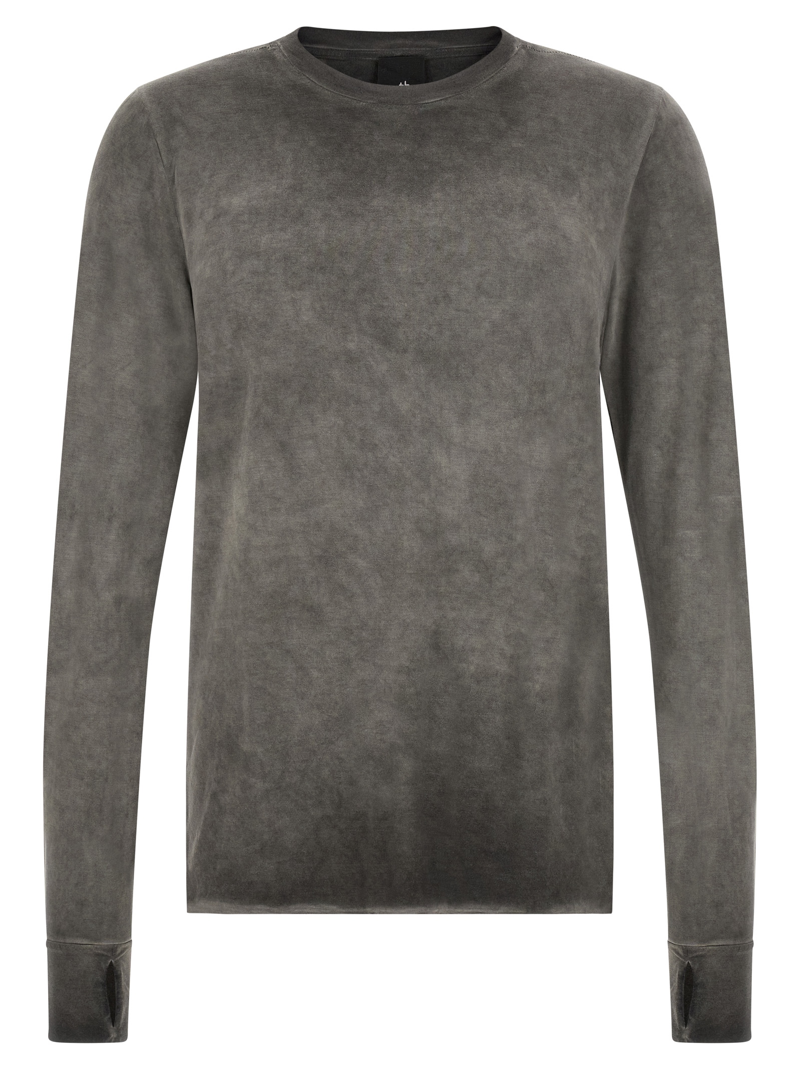 Gray Viscose T-Shirt