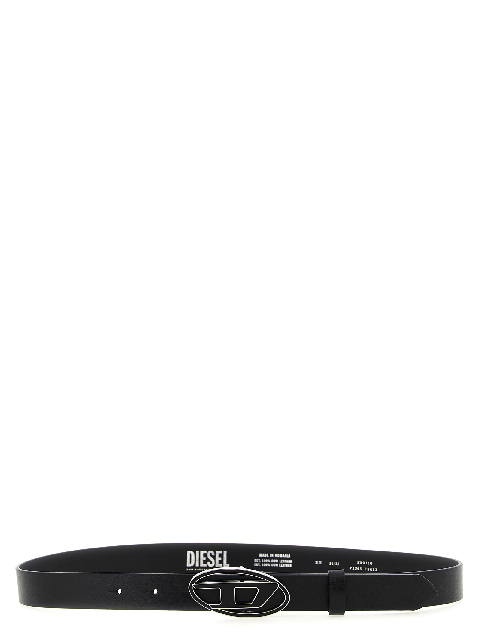 Black Other Fibres Regular Belt
