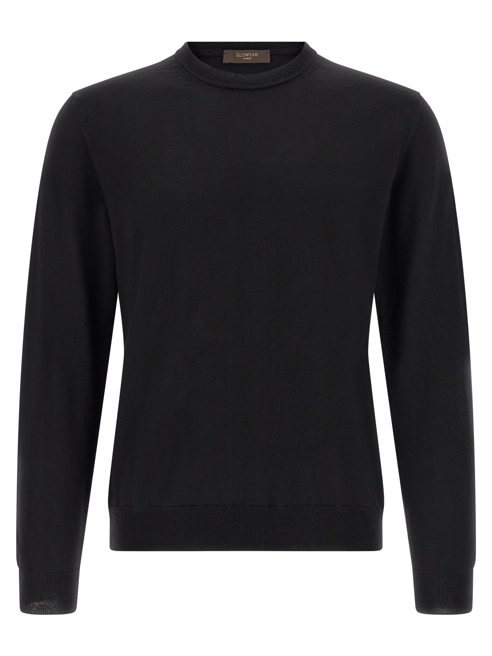 Black Virgin Wool Cardigan