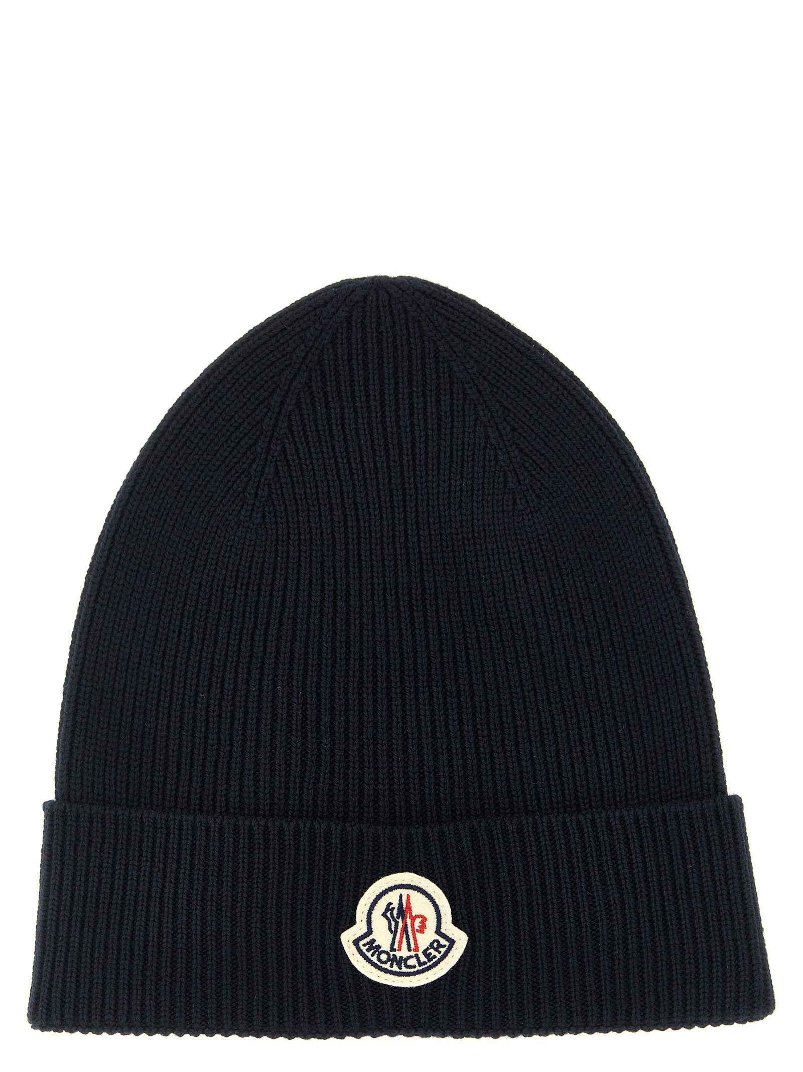 Blue Virgin Wool Beanie