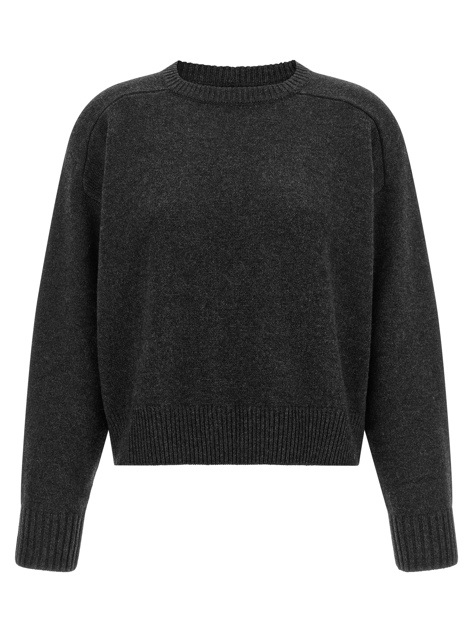 Gray Wool Cardigan