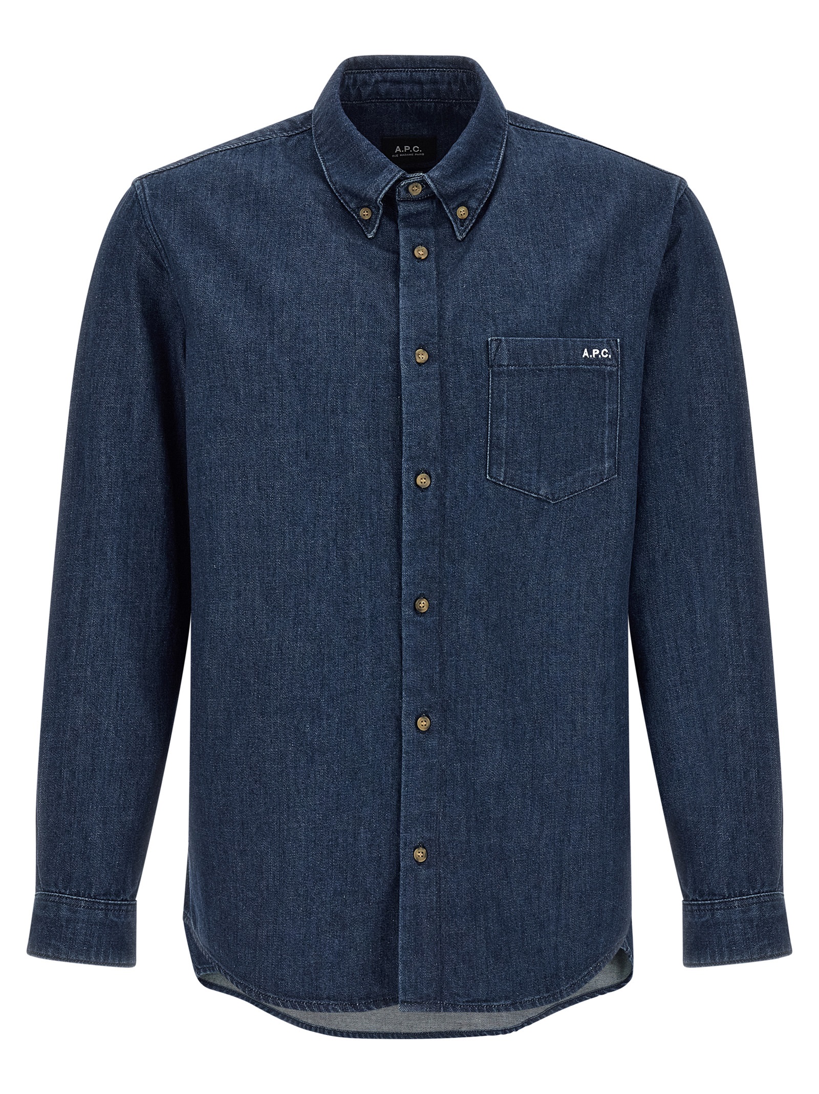 Blue Cotton Blouse