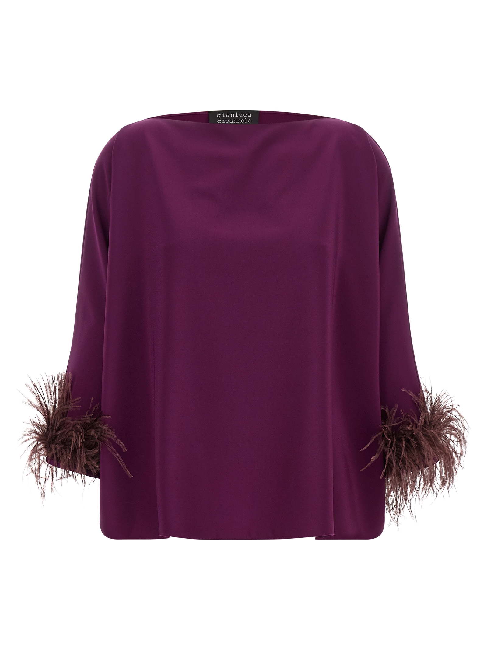 Purple Viscose Blouse