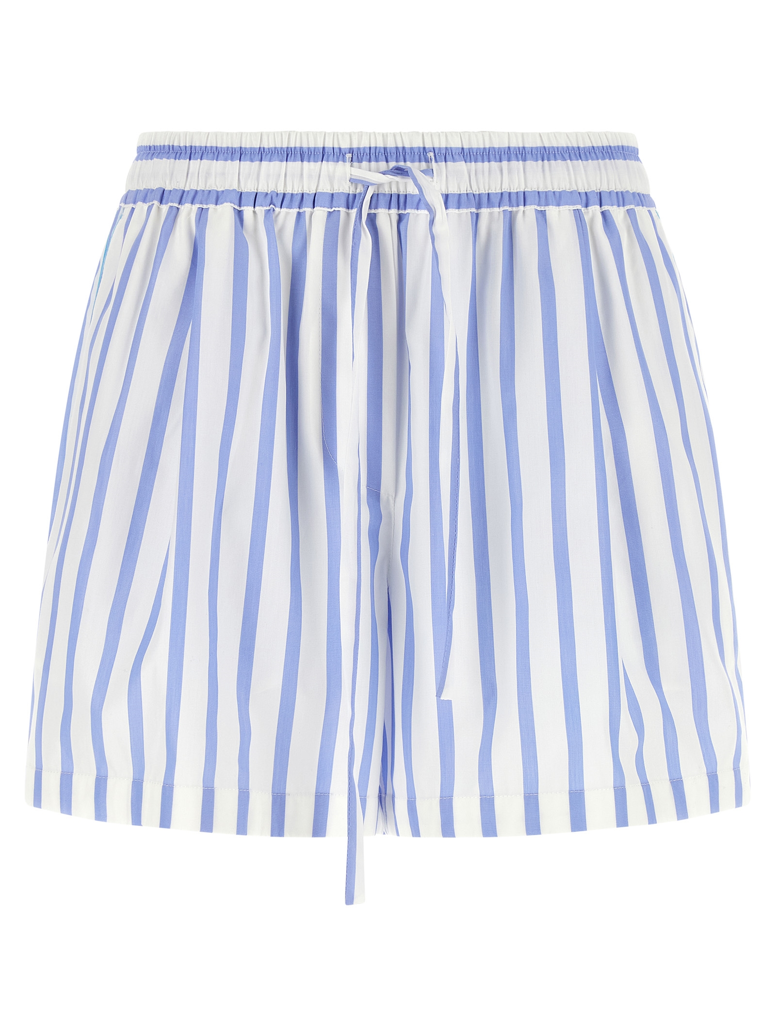 Dolce & Gabbana Blue Cotton Bermuda Women's Shorts