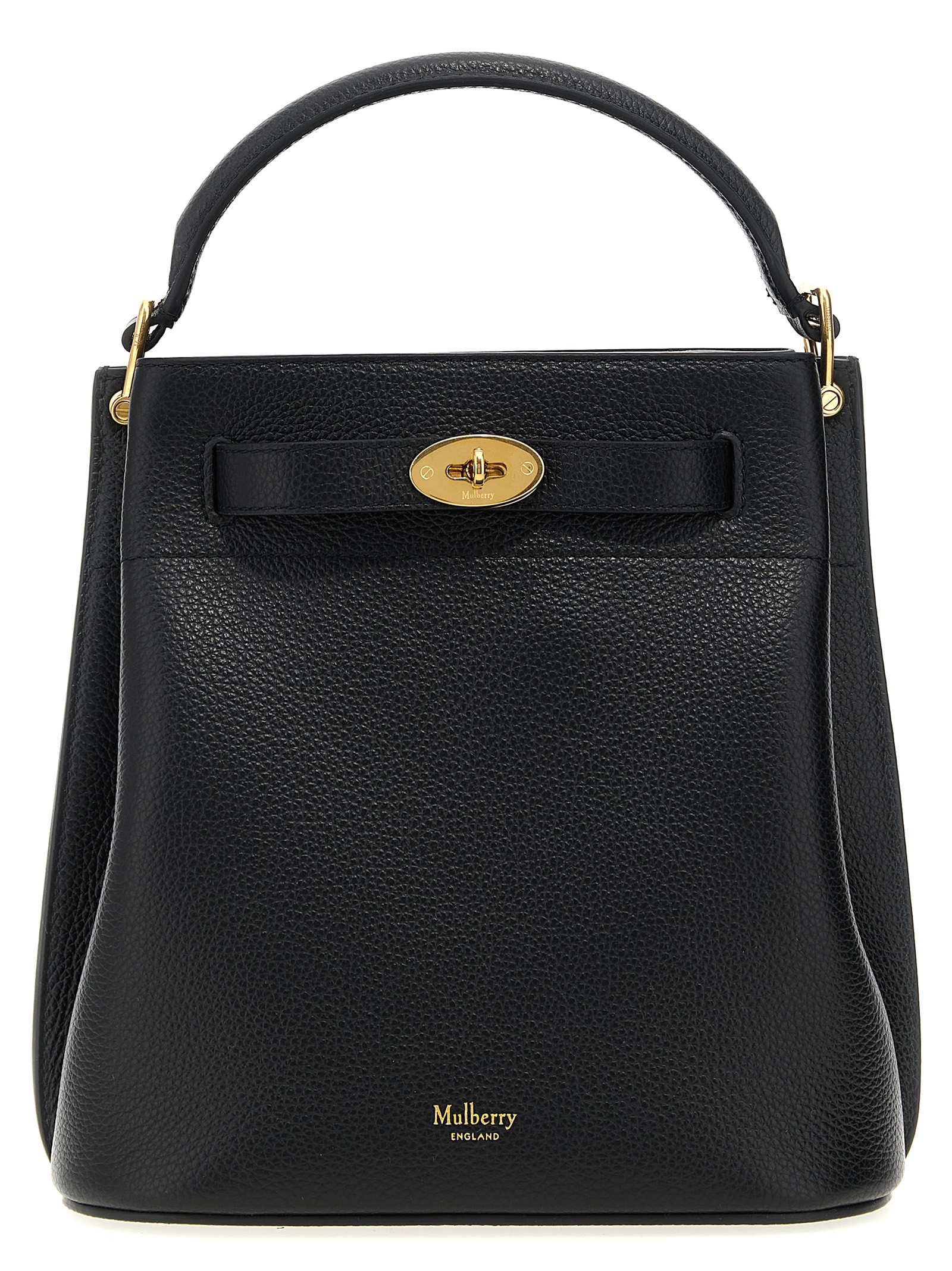 Black Calfskin Crossbody Bag