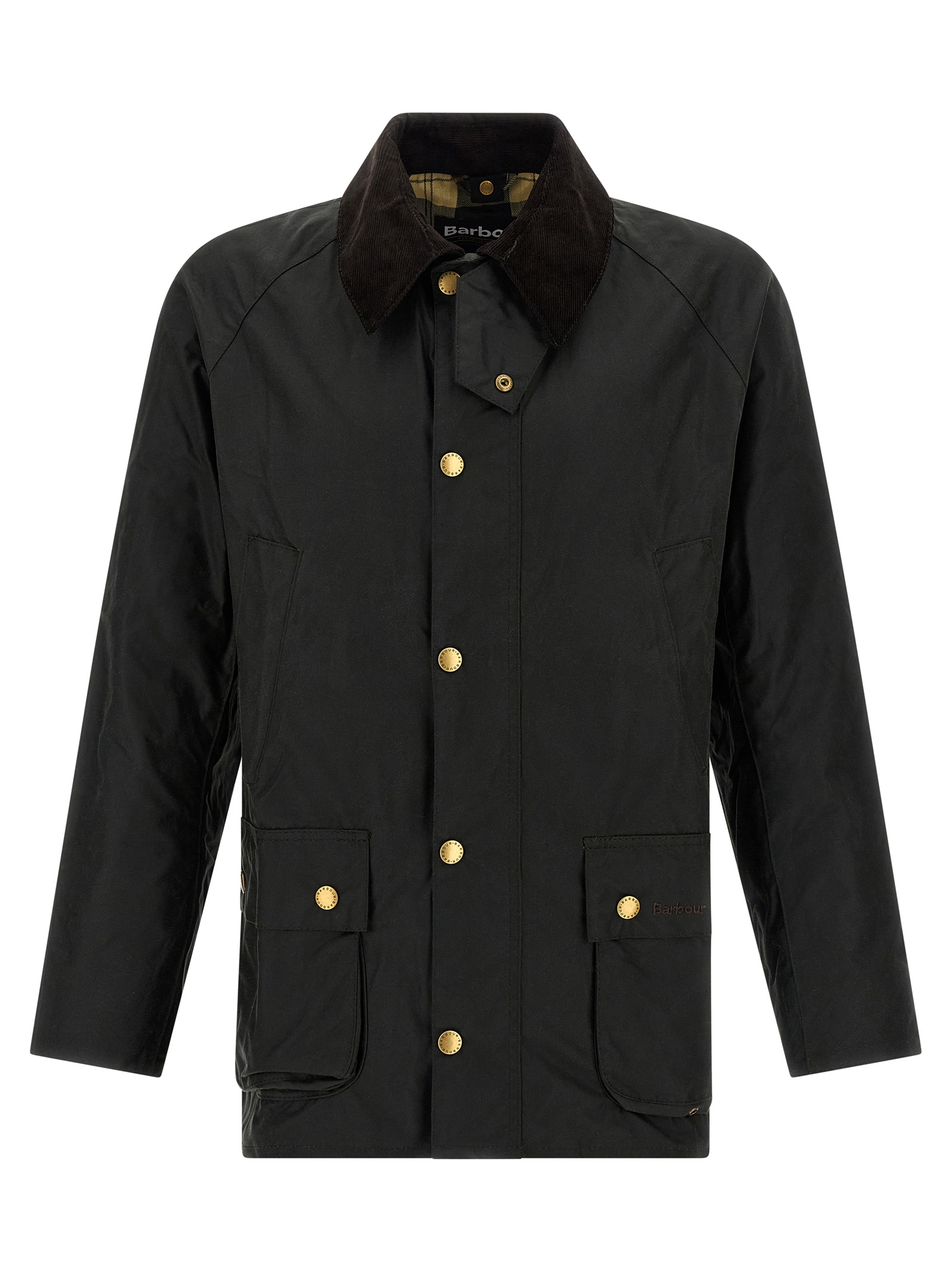 Bicolor Cotton Shell Jacket