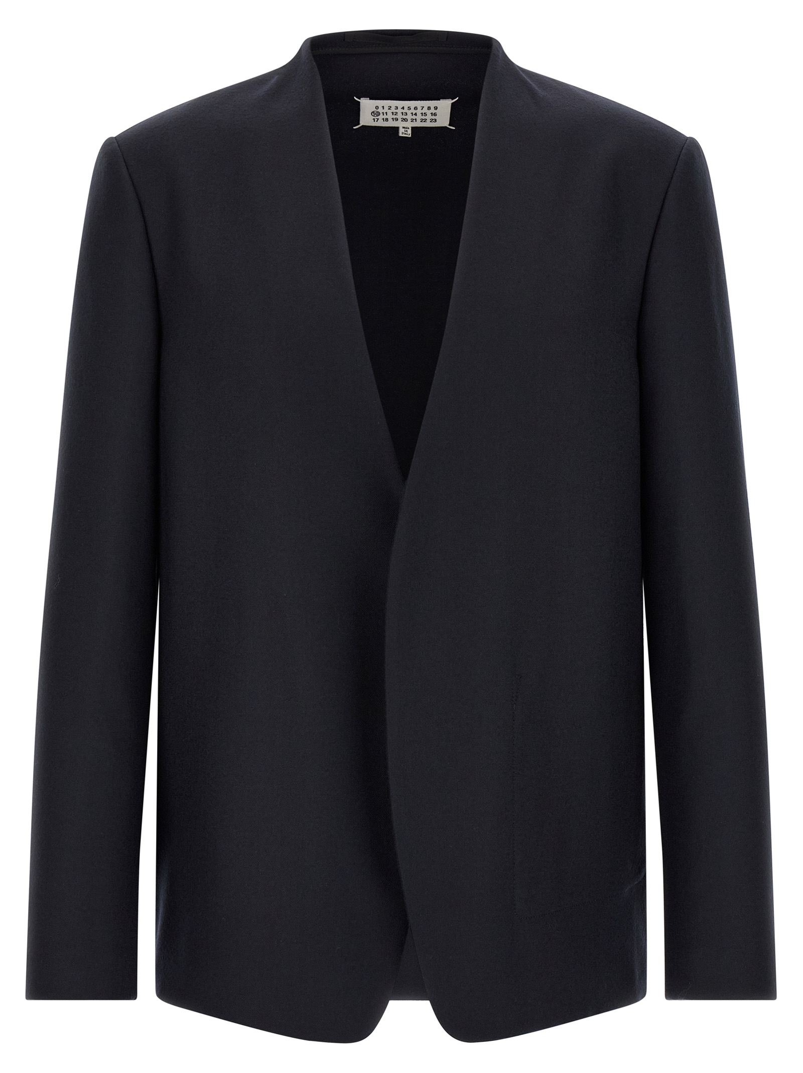 Blue Virgin Wool Blazer