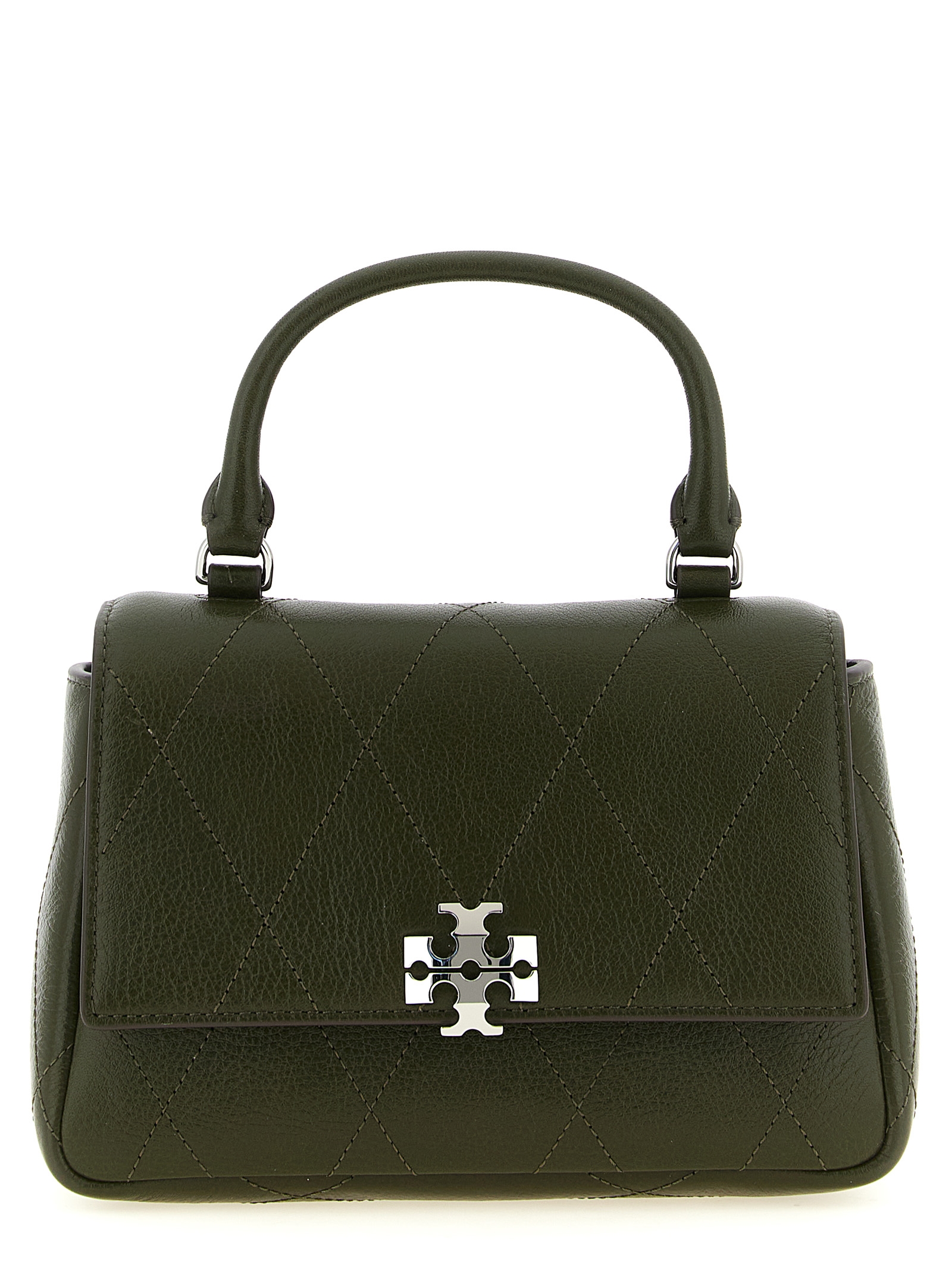 Bicolor Cowhide Handbag