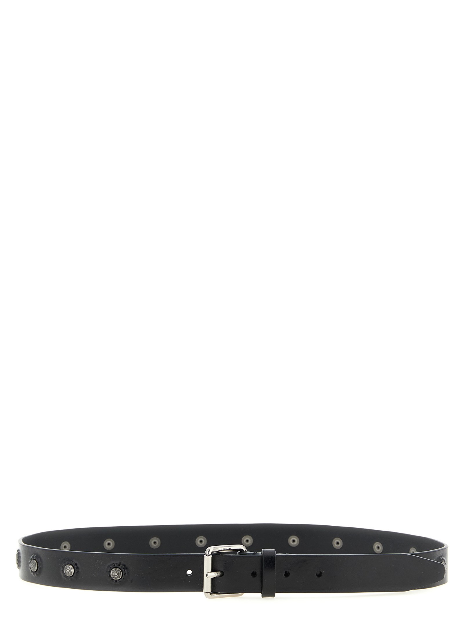 Black Calfskin Regular Belt