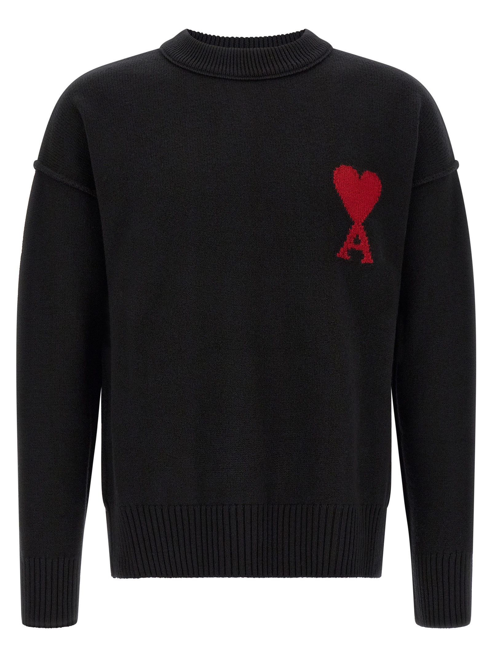 Black Wool Cardigan