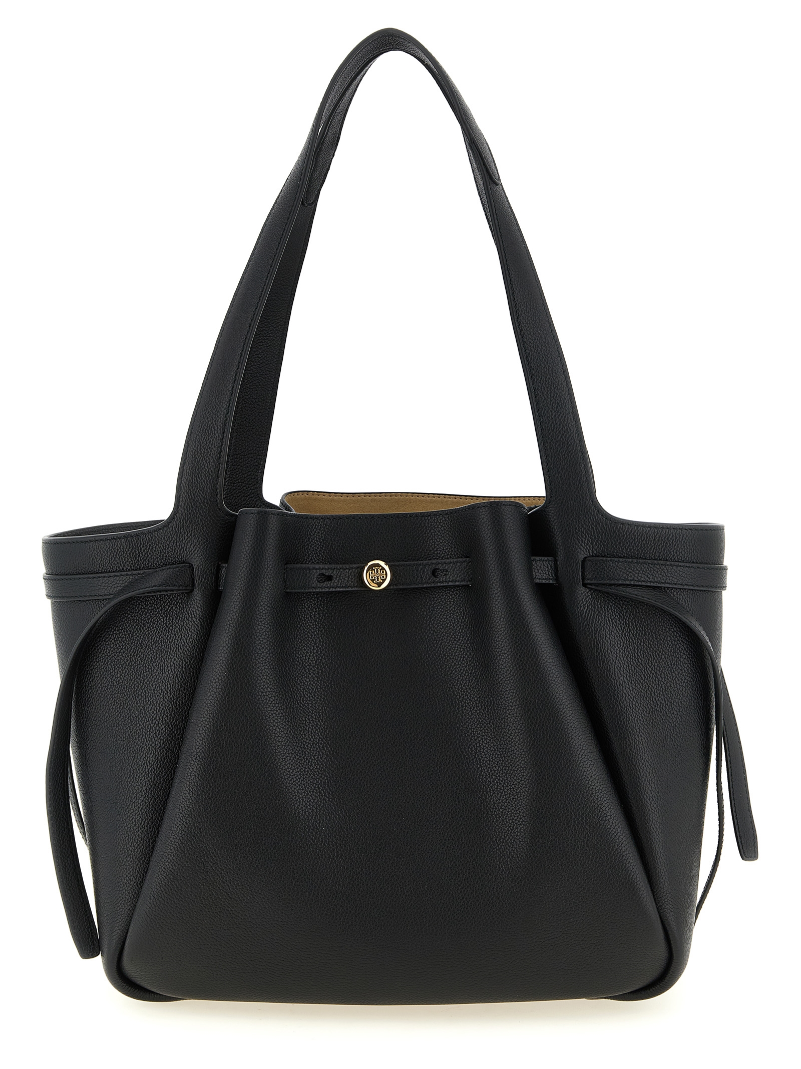 Black Cowhide Tote Bag