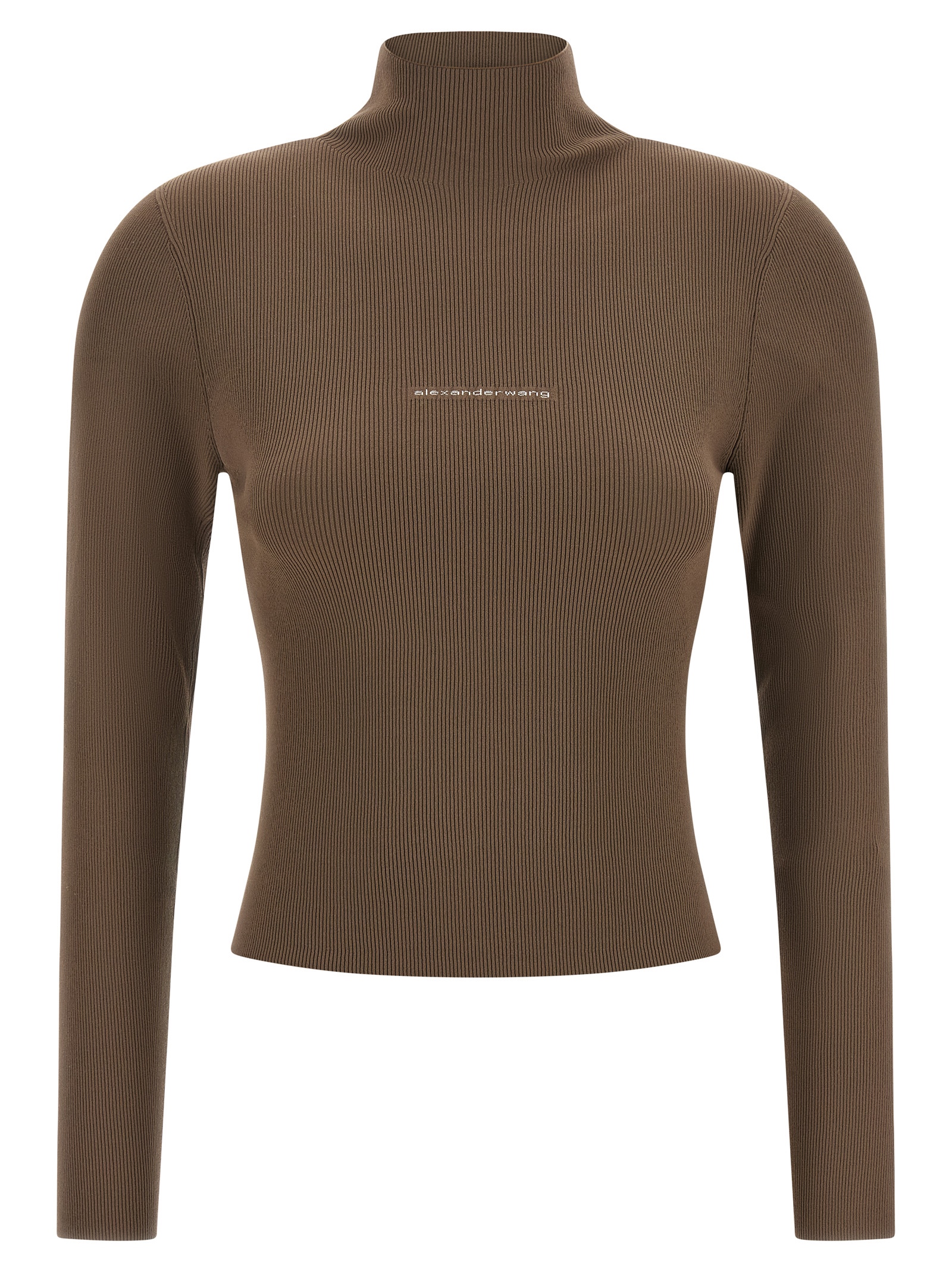 Beige Polyamide Cardigan
