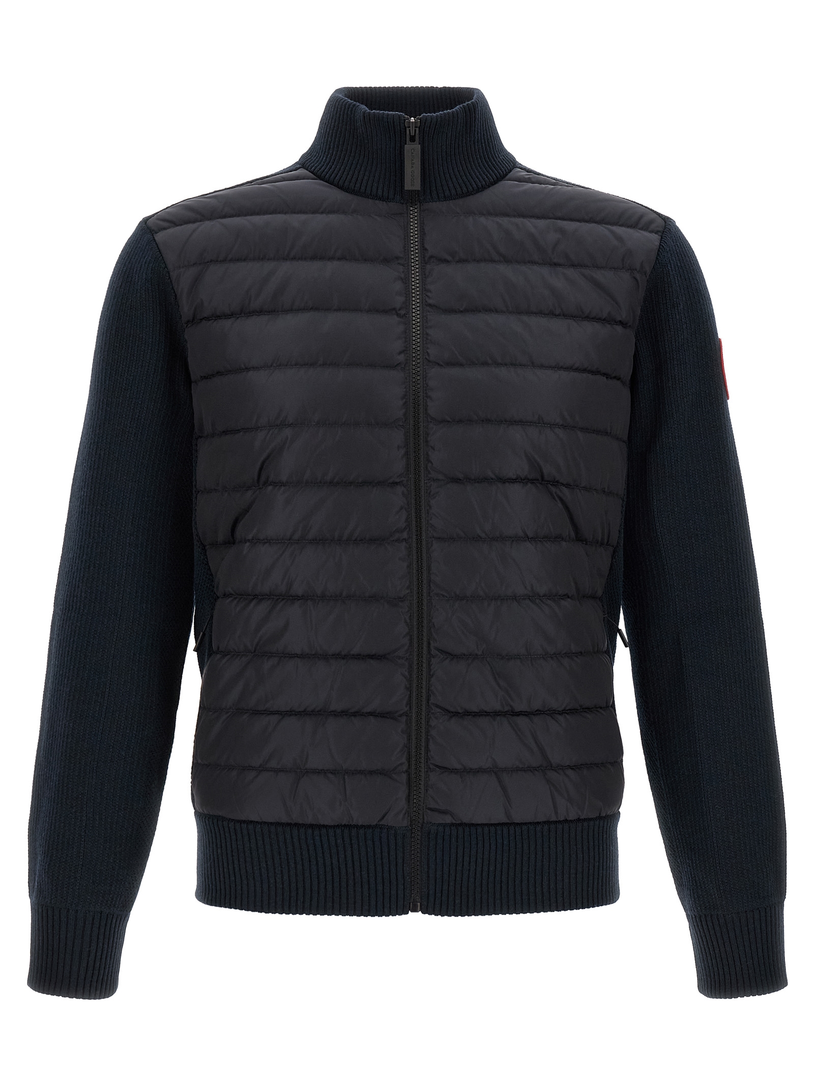 Black Wool Full-Length Jacket