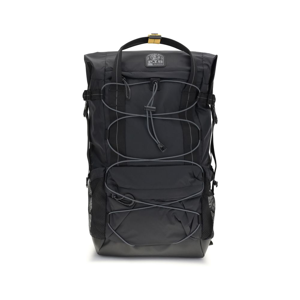 Black Nylon Backpack