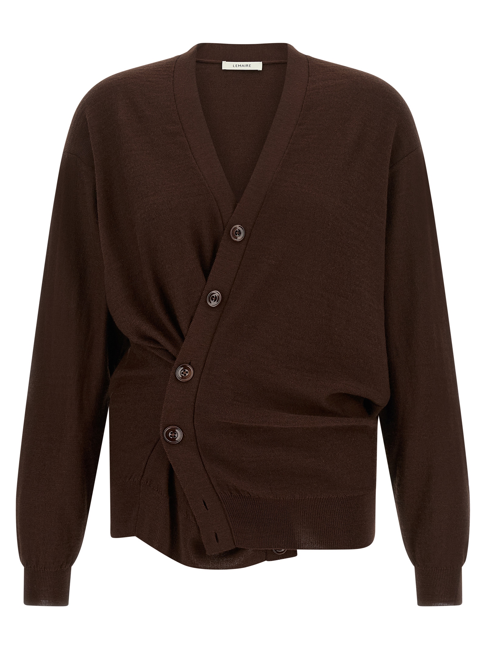 Bordeaux Wool Cardigan