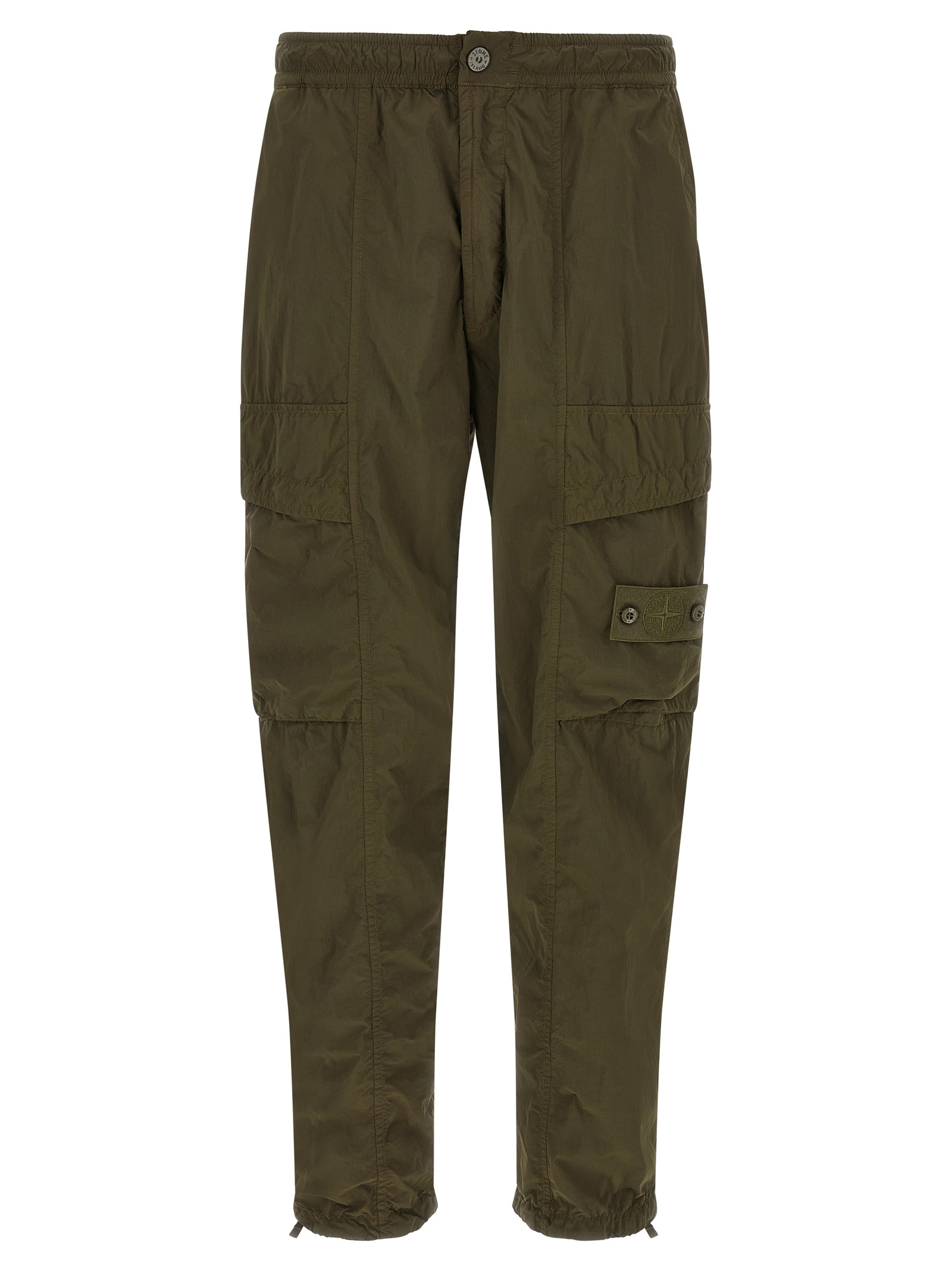 Bicolor Polyamide Cargo Pants