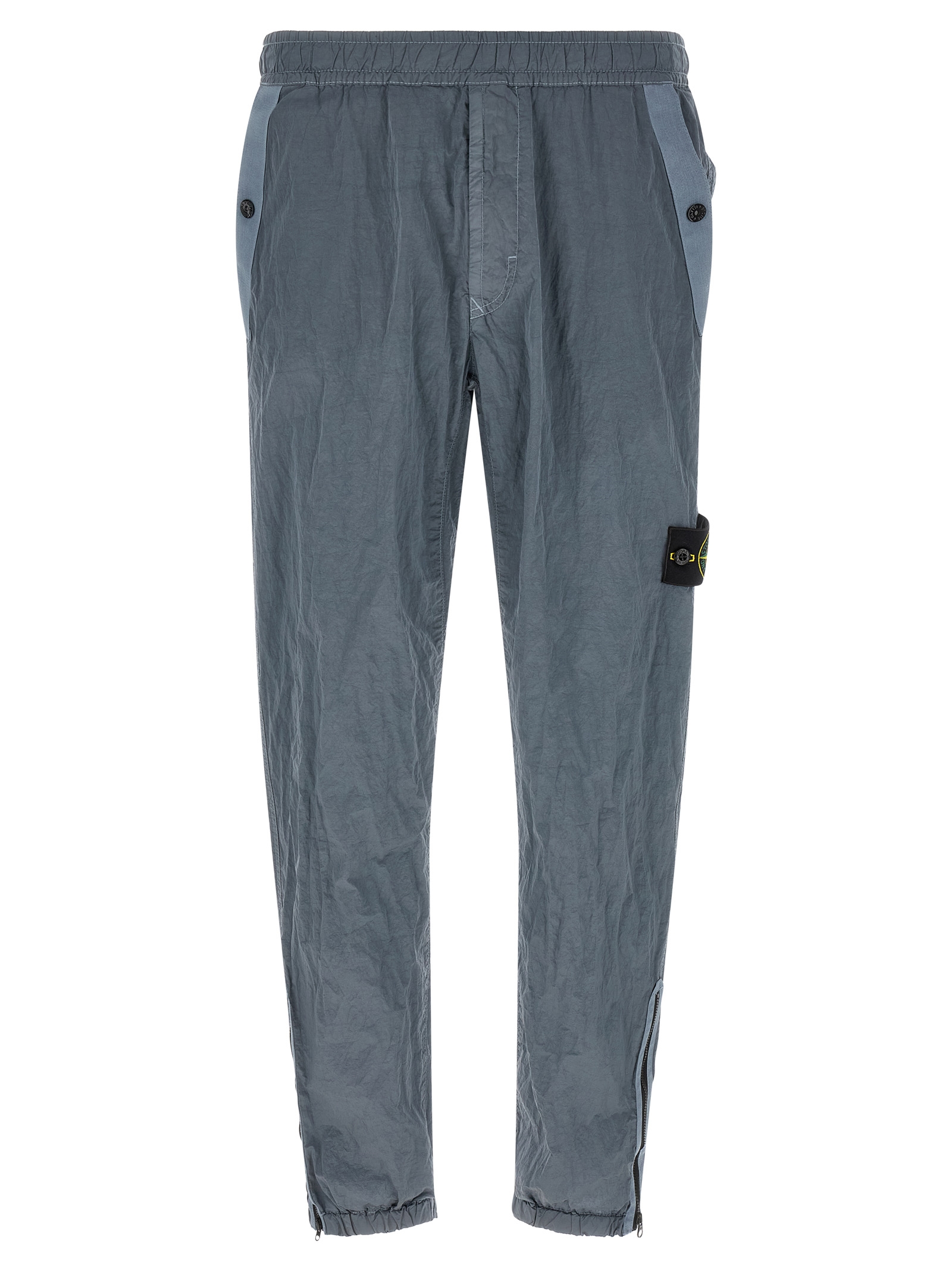 Gray Polyamide Joggers (Workout Pants)