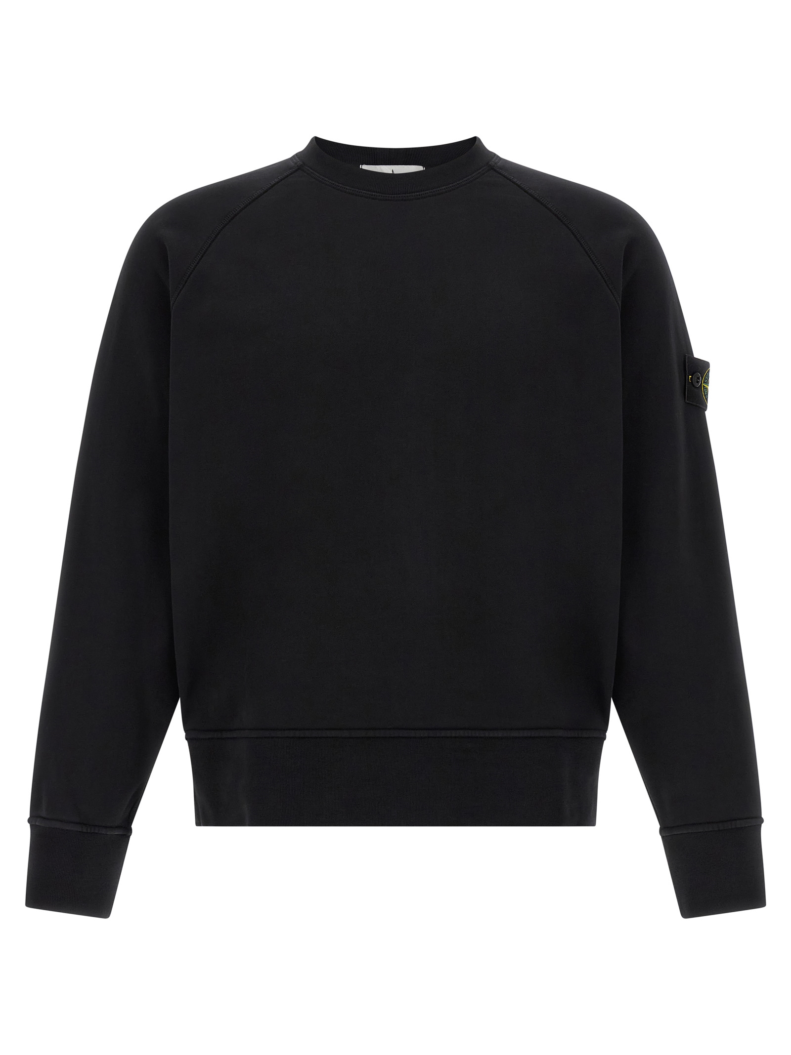 Black Cotton Sweatshirt