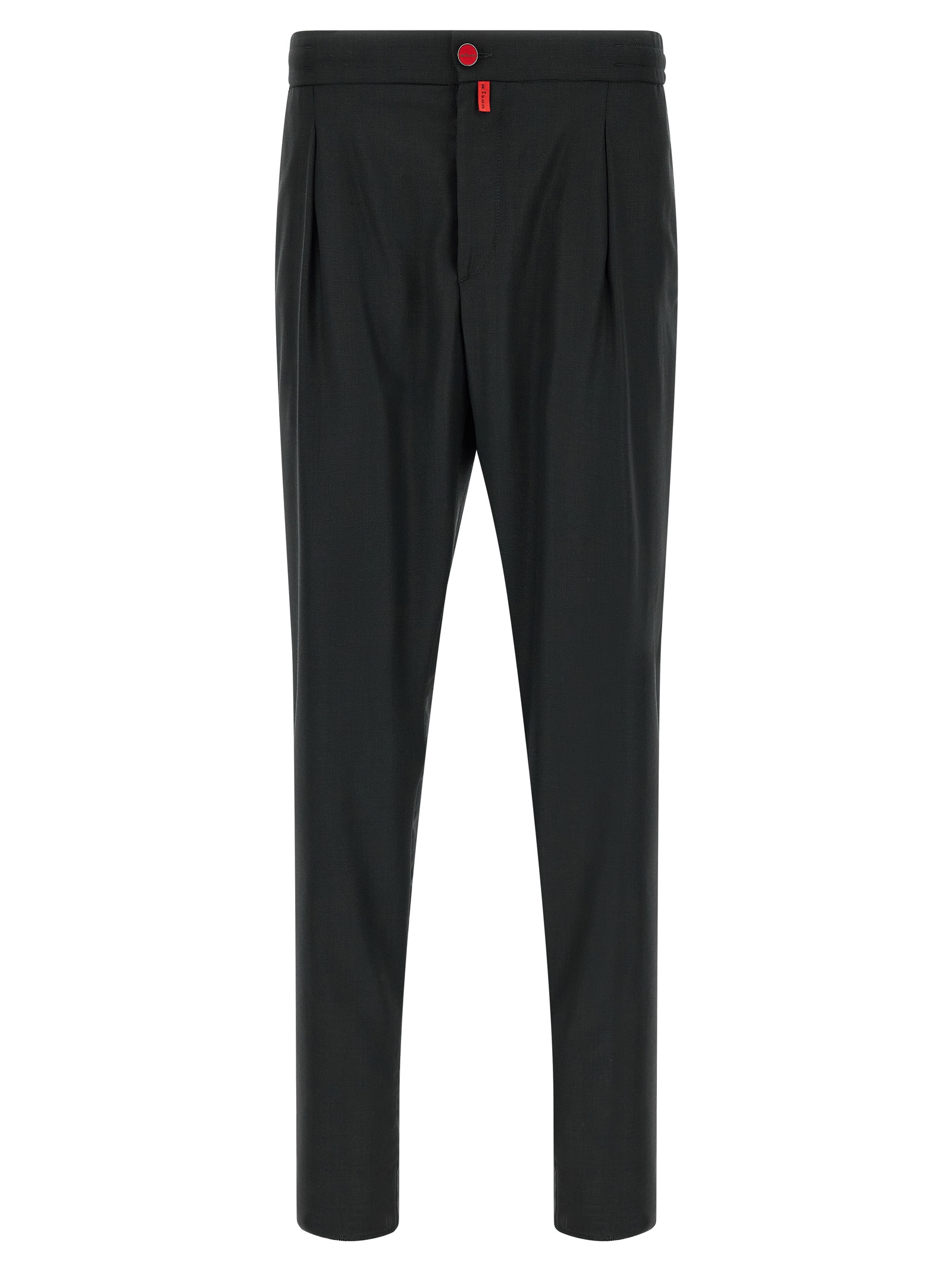Gray Wool Casual Pants