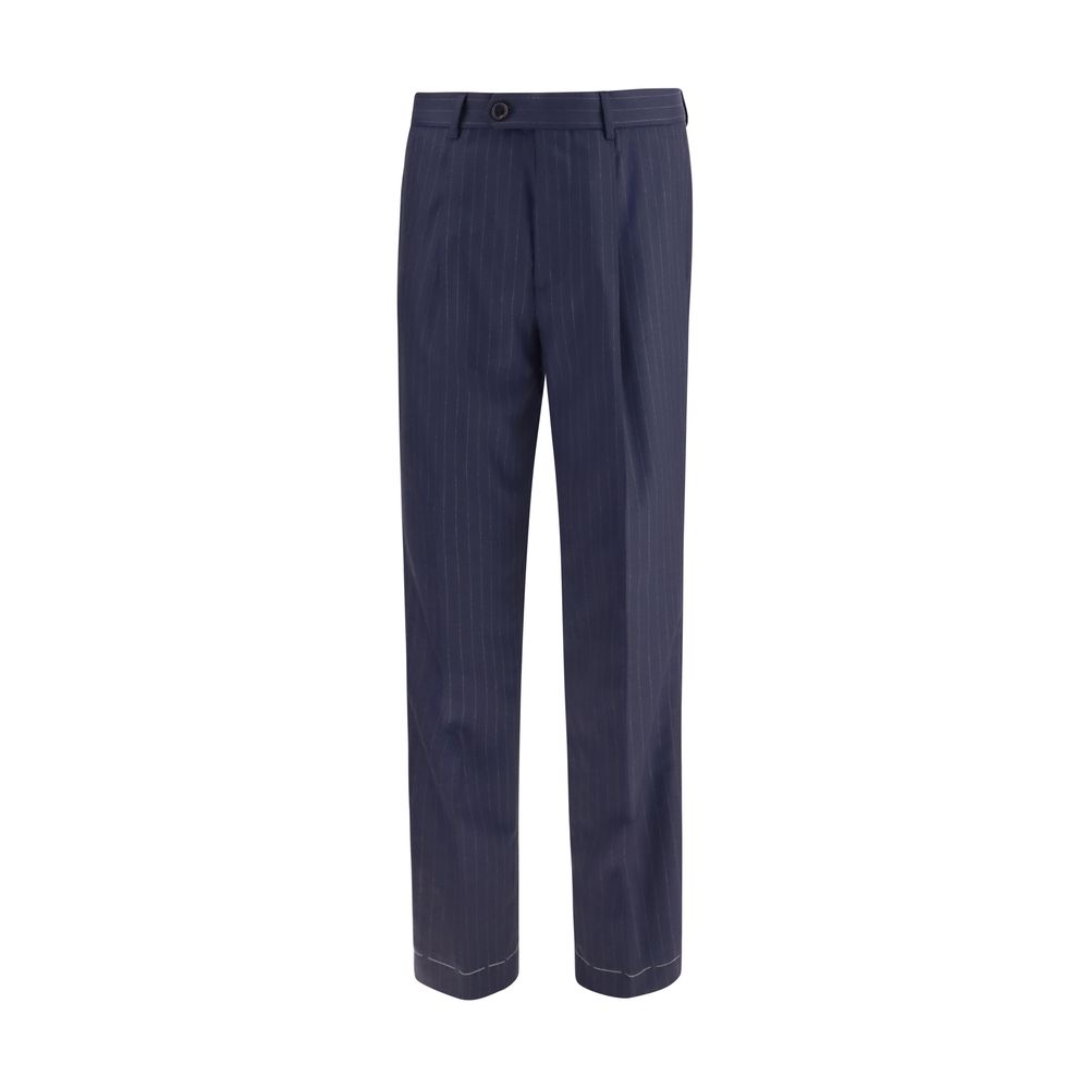 Blue Wool Oves Aries Dress Pants