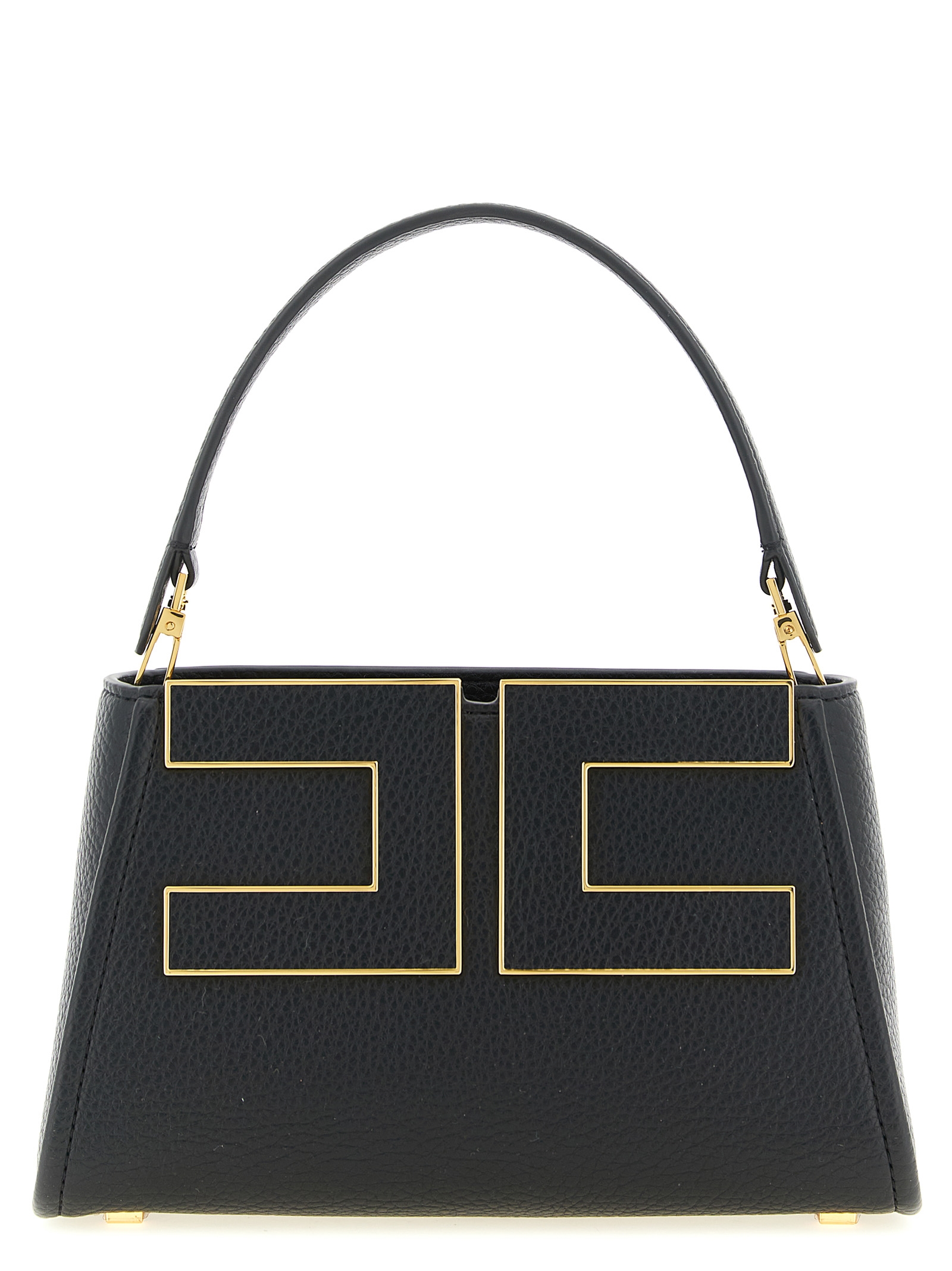 Black Polyester Handbag