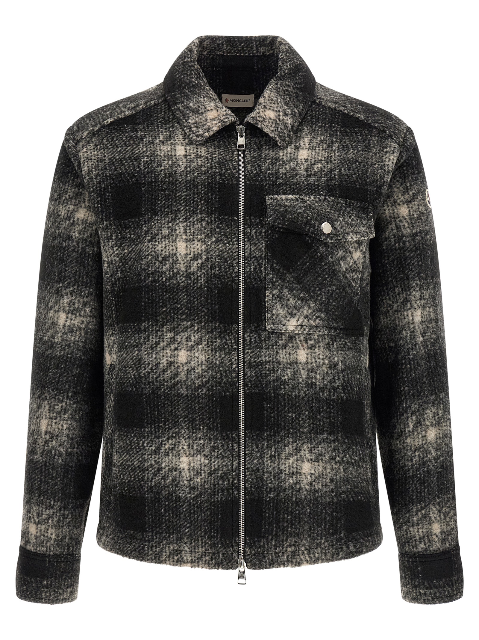 Gray Polyester Blouse