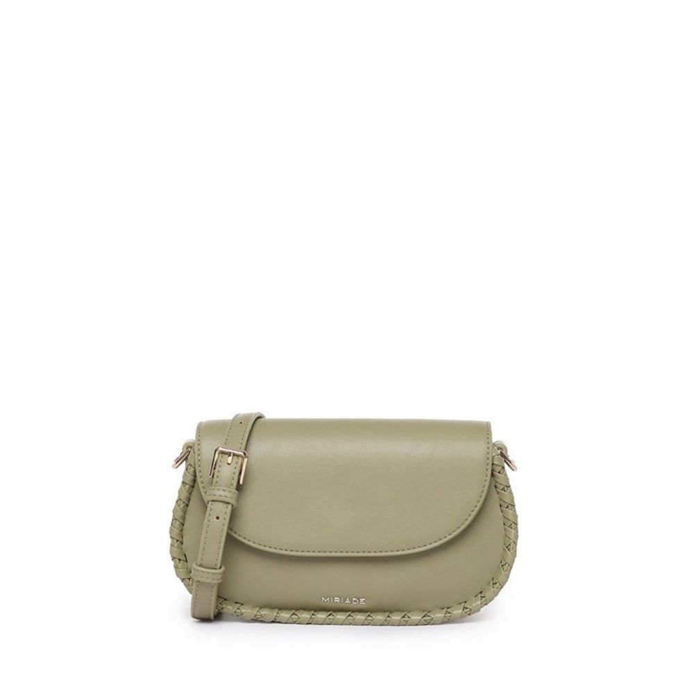 Bicolor Polyethylene Crossbody Bag