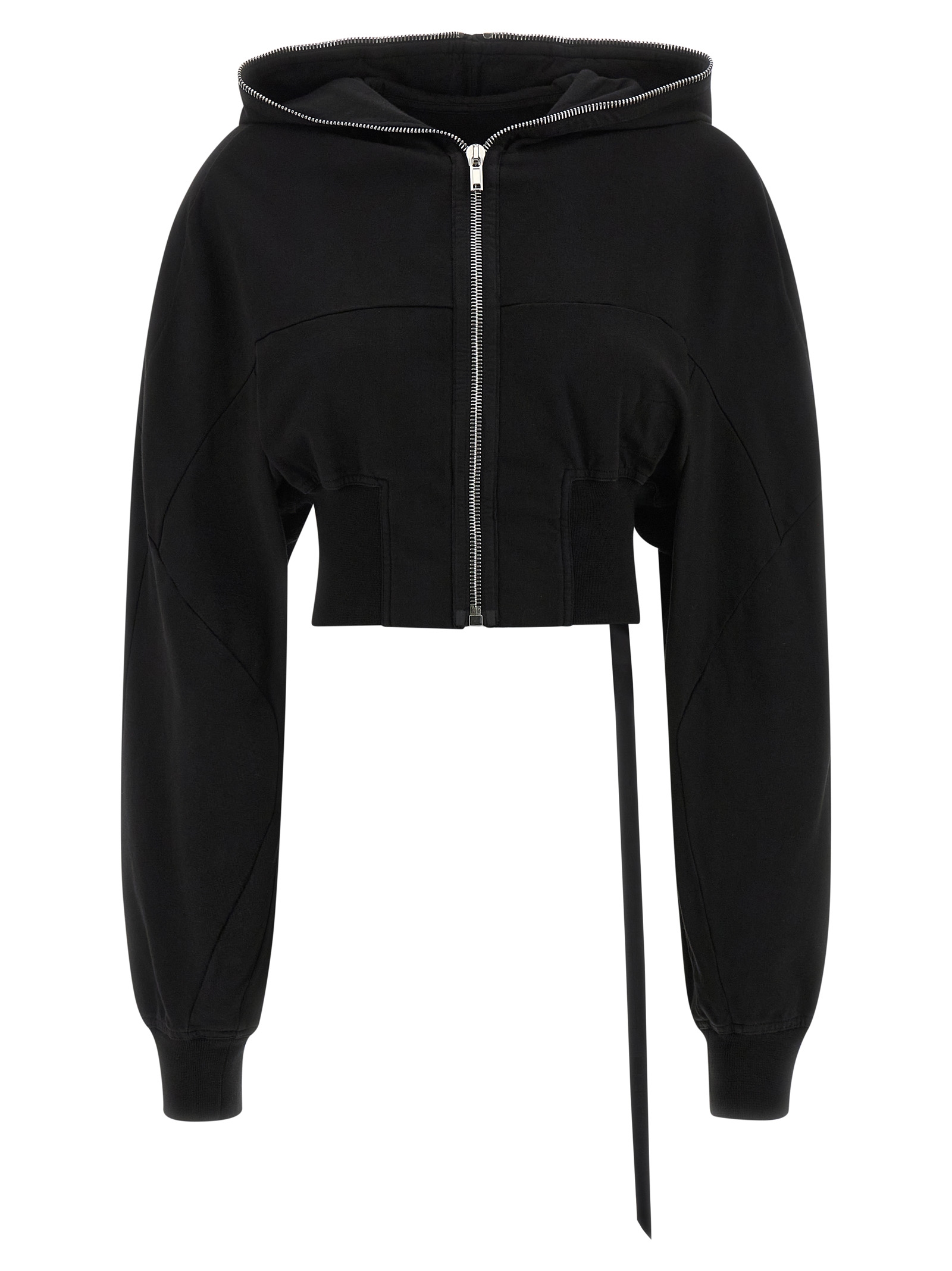 Black Cotton Sweatshirt