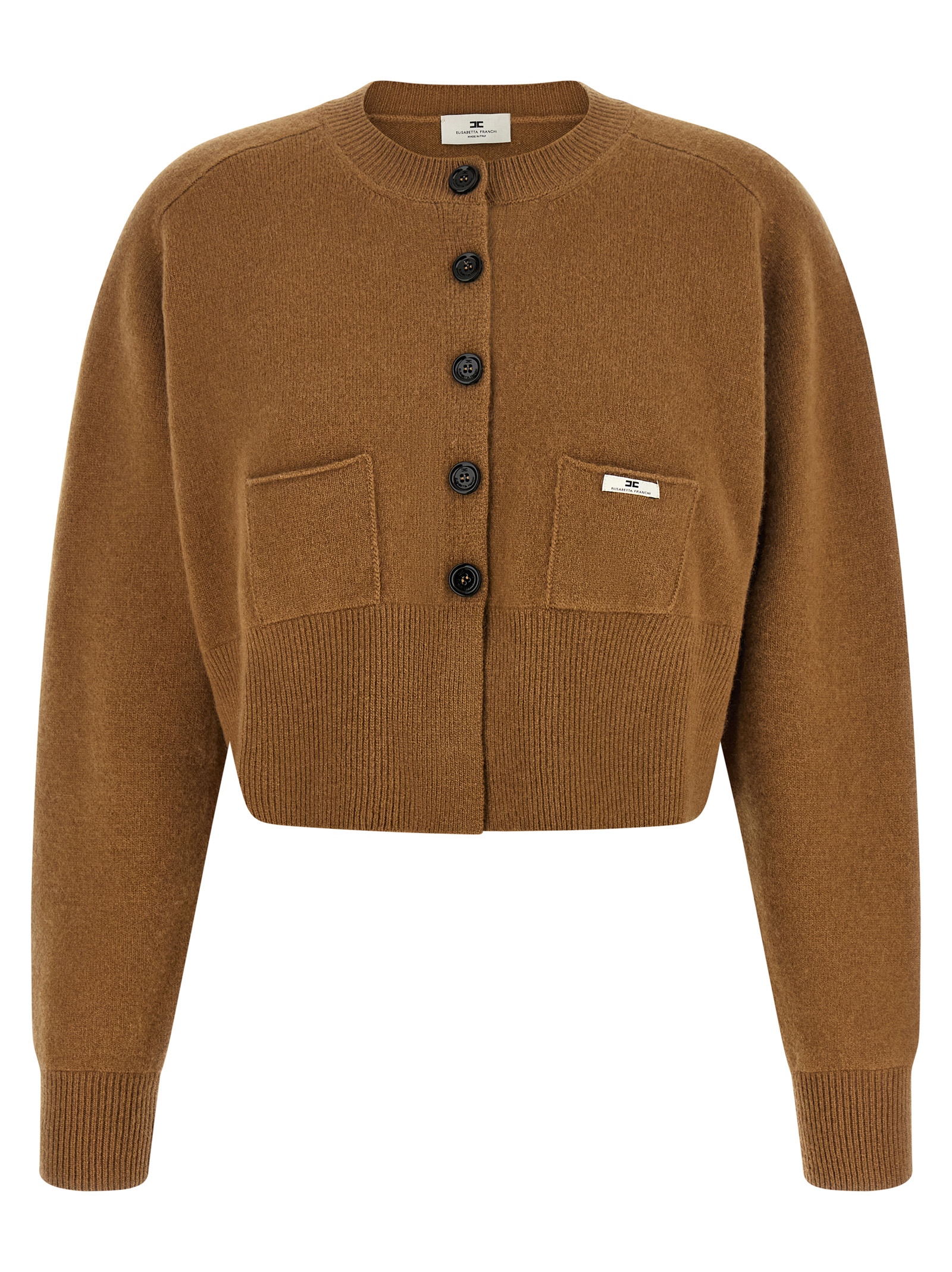Brown Wool Cardigan