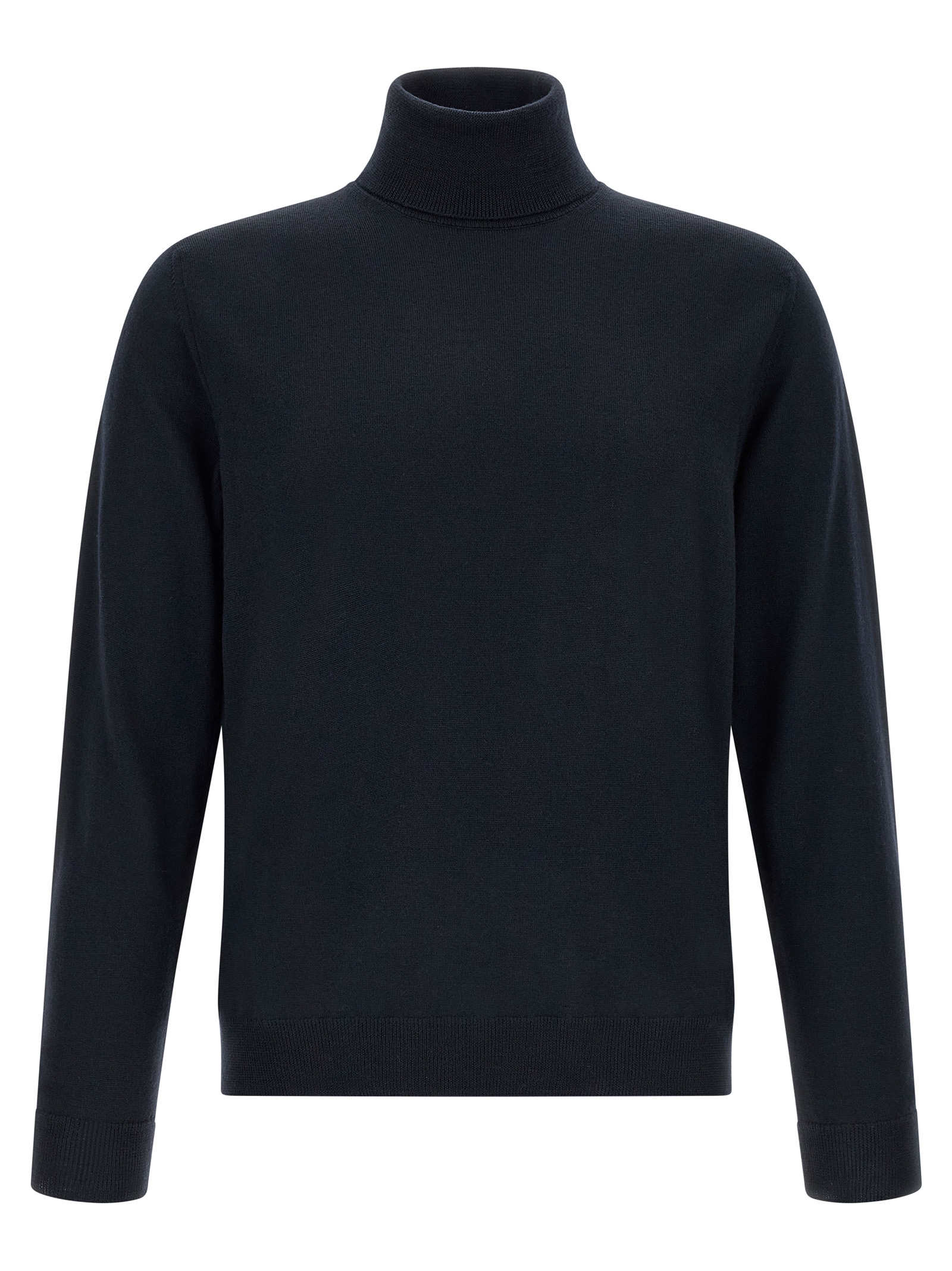 Blue Virgin Wool Cardigan