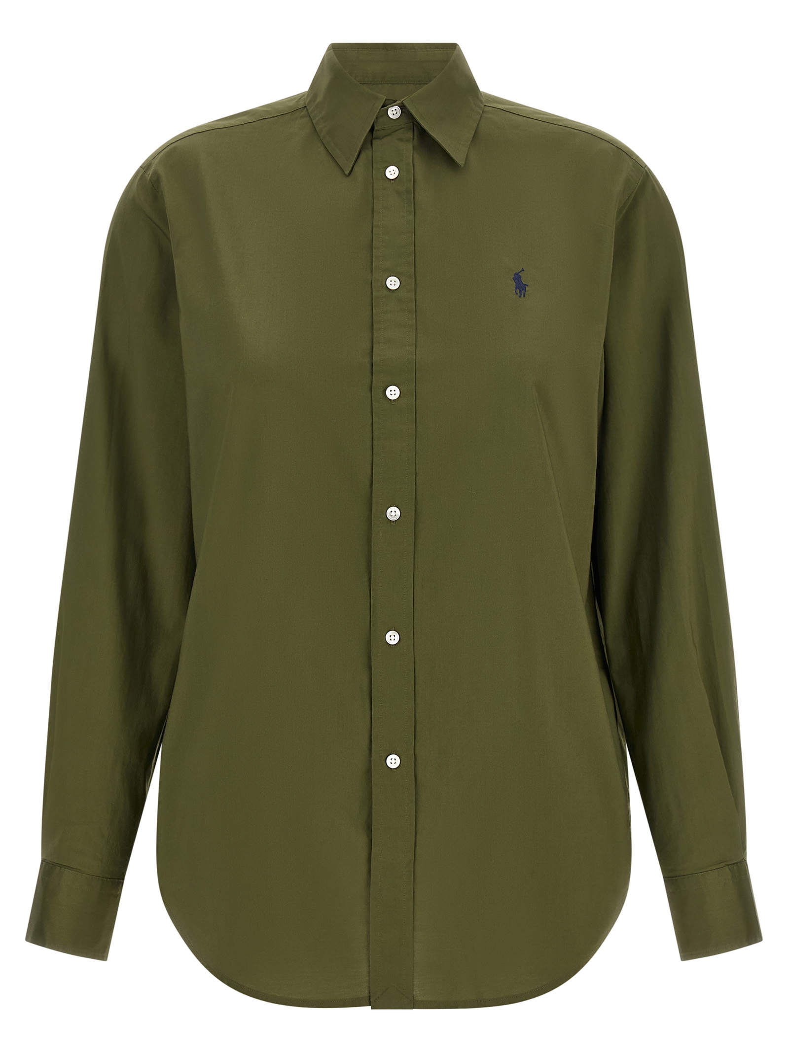 Bicolor Cotton Blouse