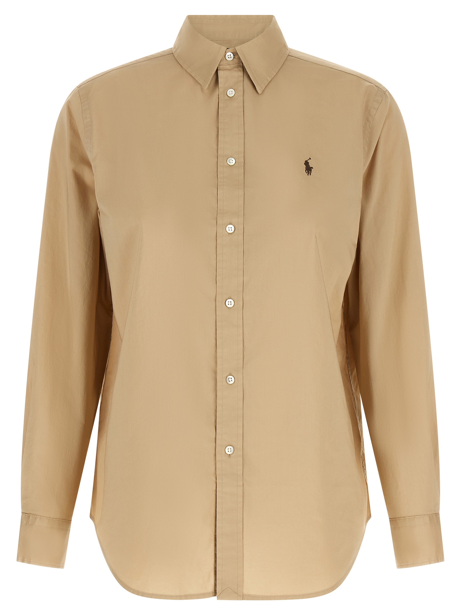 Beige Cotton Blouse