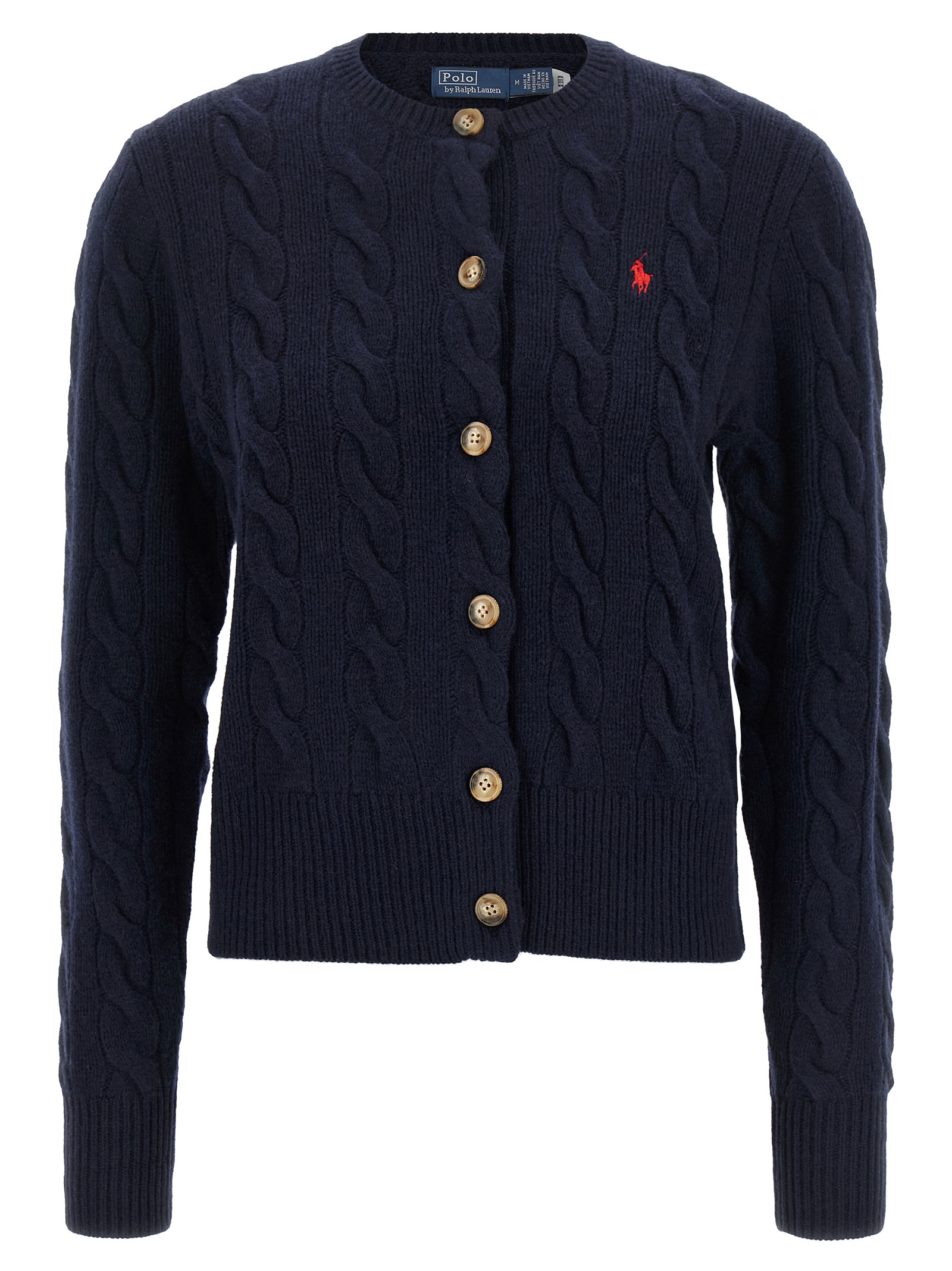 Blue Wool Cardigan
