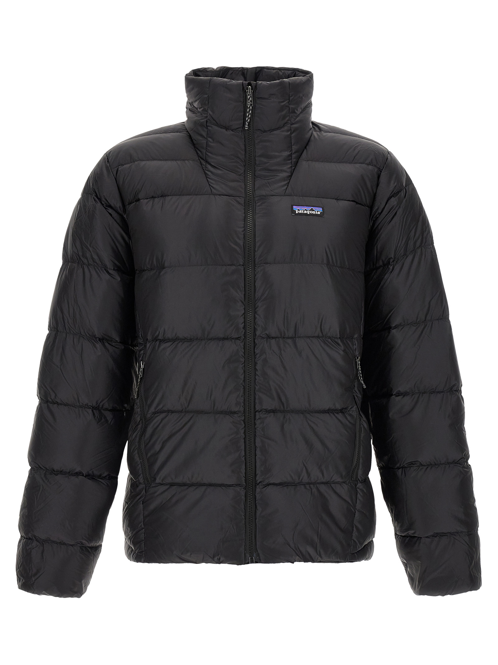 Black Nylon Full-Length Jacket