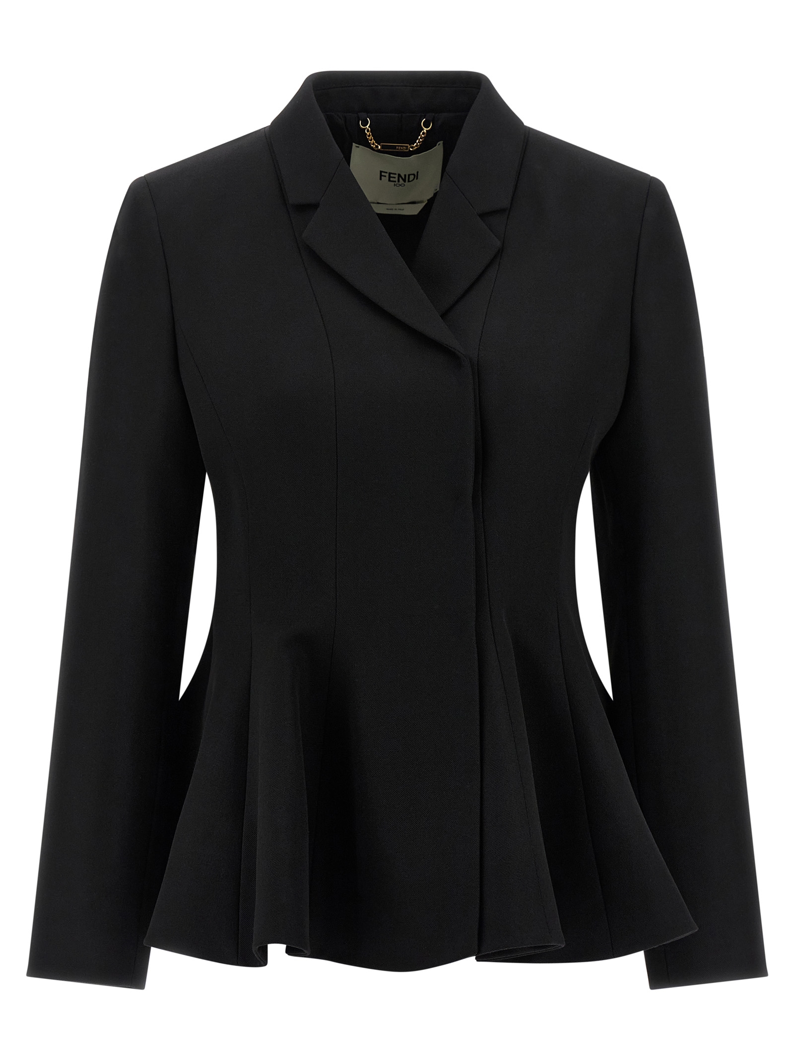 Black Virgin Wool Blazer