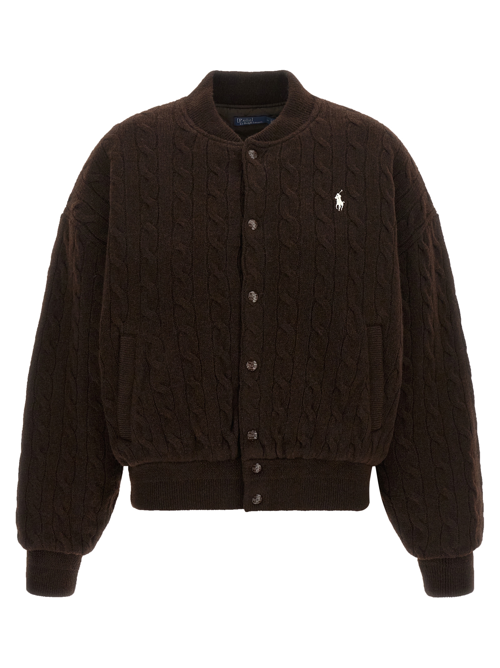 Brown Wool Bomber